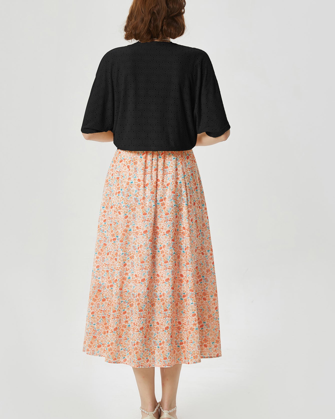 belle poque Vintage Open Front Bolero Shrug Batwing Short Sleeve