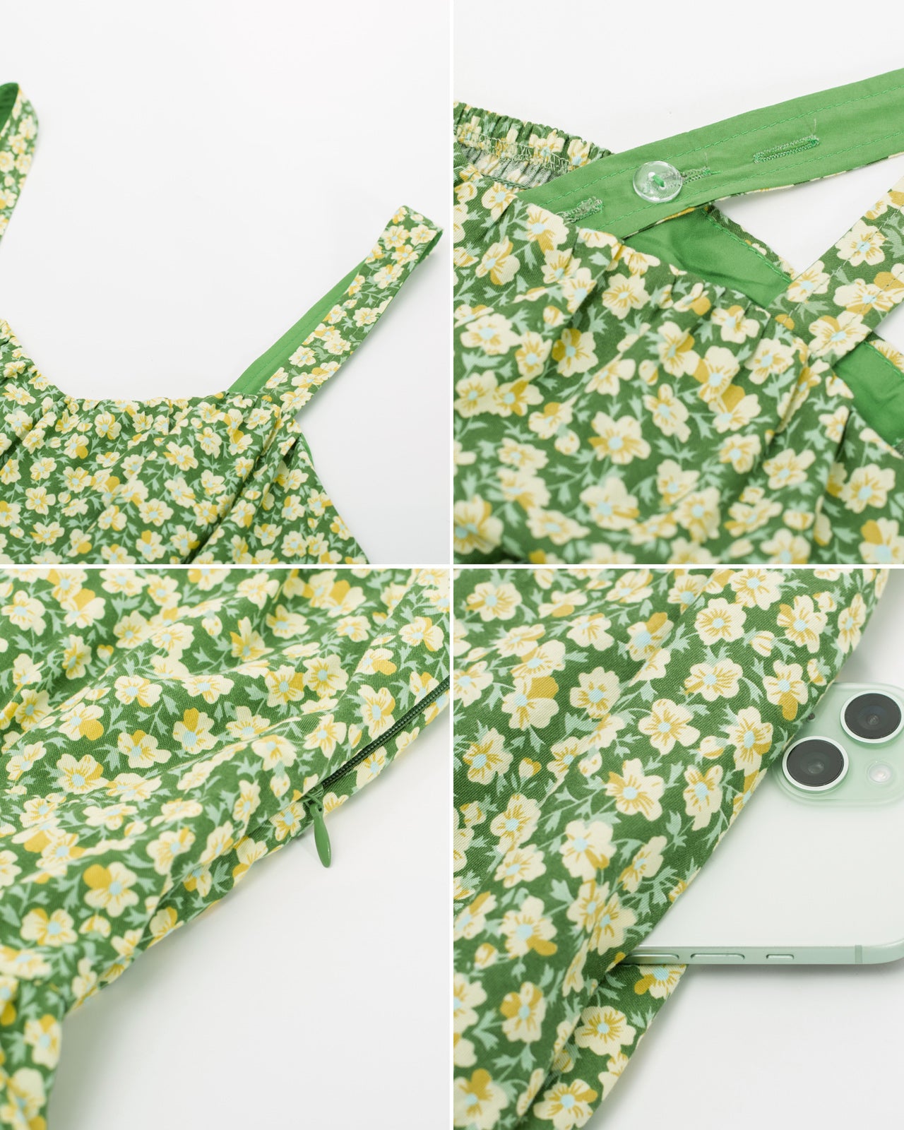 belle poque Vintage Two-Way Defined Waist Dress Ruched Bodice Flared A-Line Dress