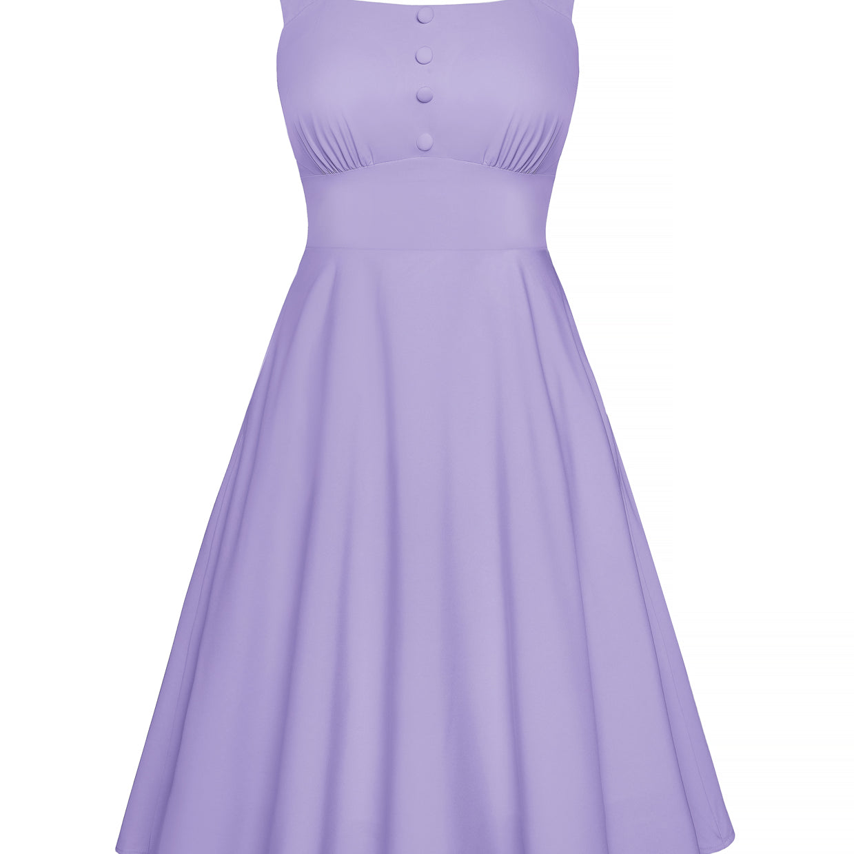 belle poque Sundress for Women A Line Midi Dress Summer Cocktail Tea Party Dress with Pockets Purple