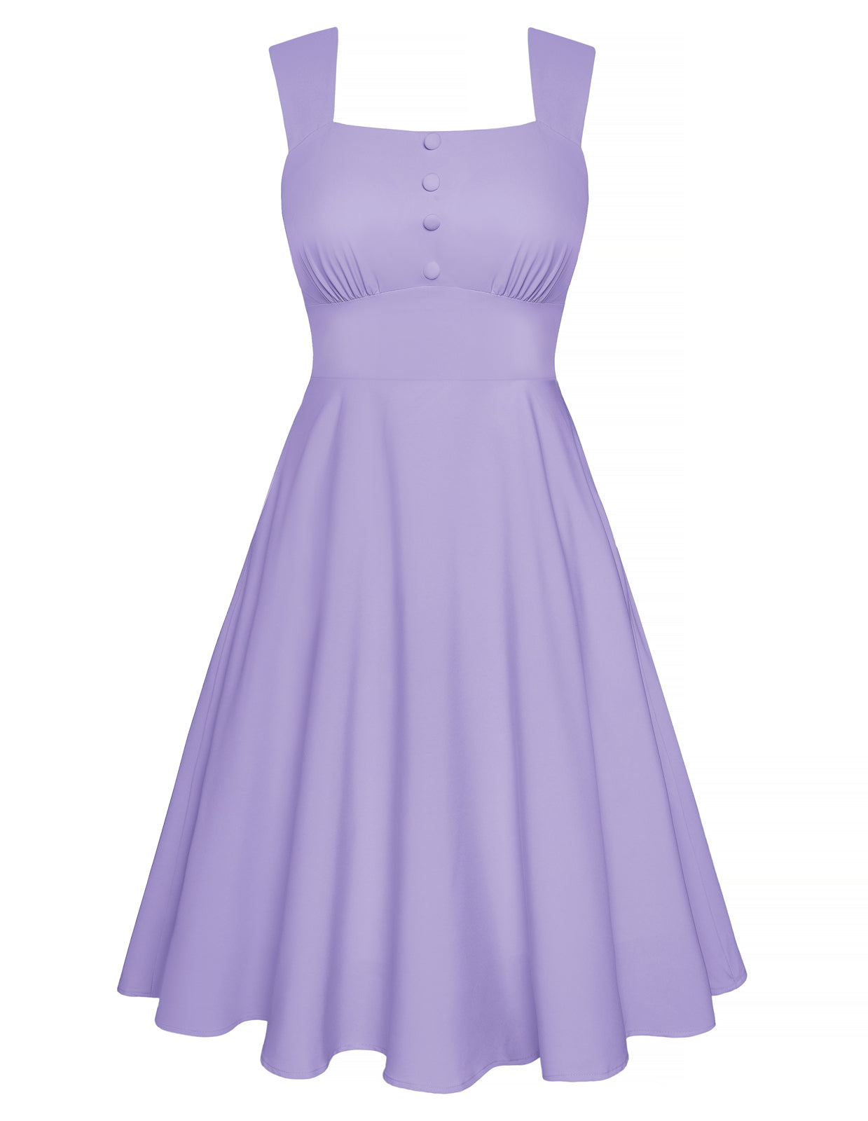belle poque Sundress for Women A Line Midi Dress Cocktail Tea Party Dress with Pockets Purple