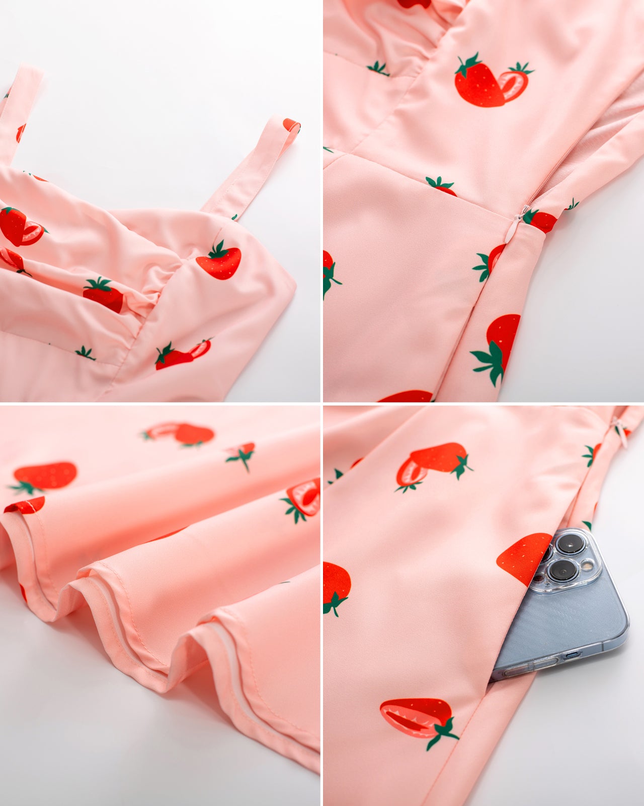 belle poque Vintage 1950s Cocktail Dress Ruched Slit A Line Swing Dress with Pockets