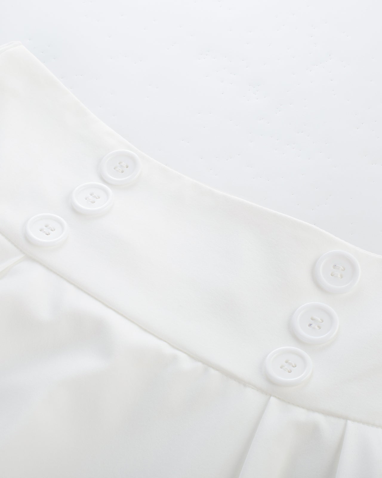 belle poque BP Women Vintage Swing Skirt Elastic Waist Button Decorated Flared A-Line Skirt