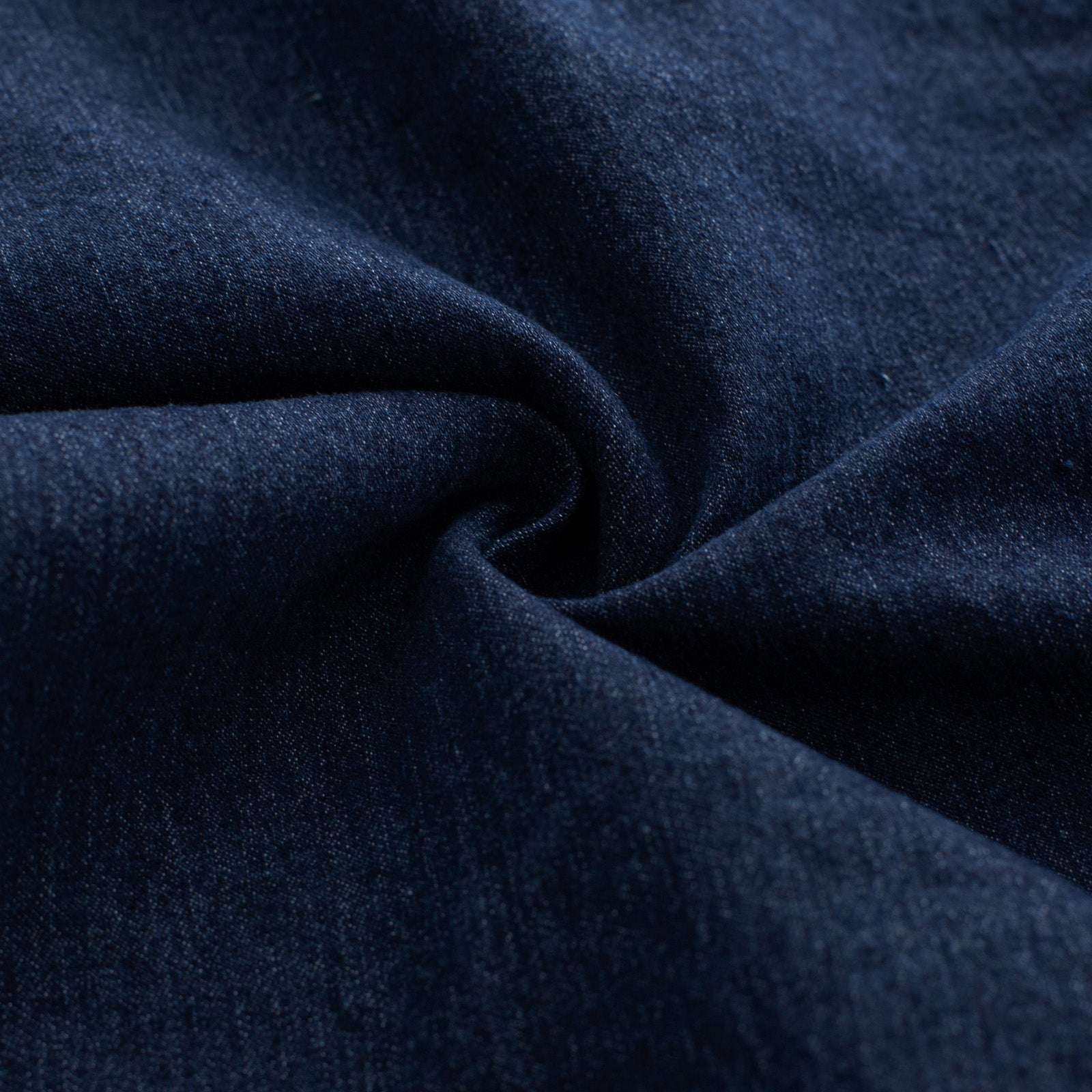 belle poque Elastic Waist Fold-up Leg Opening Short Jeans