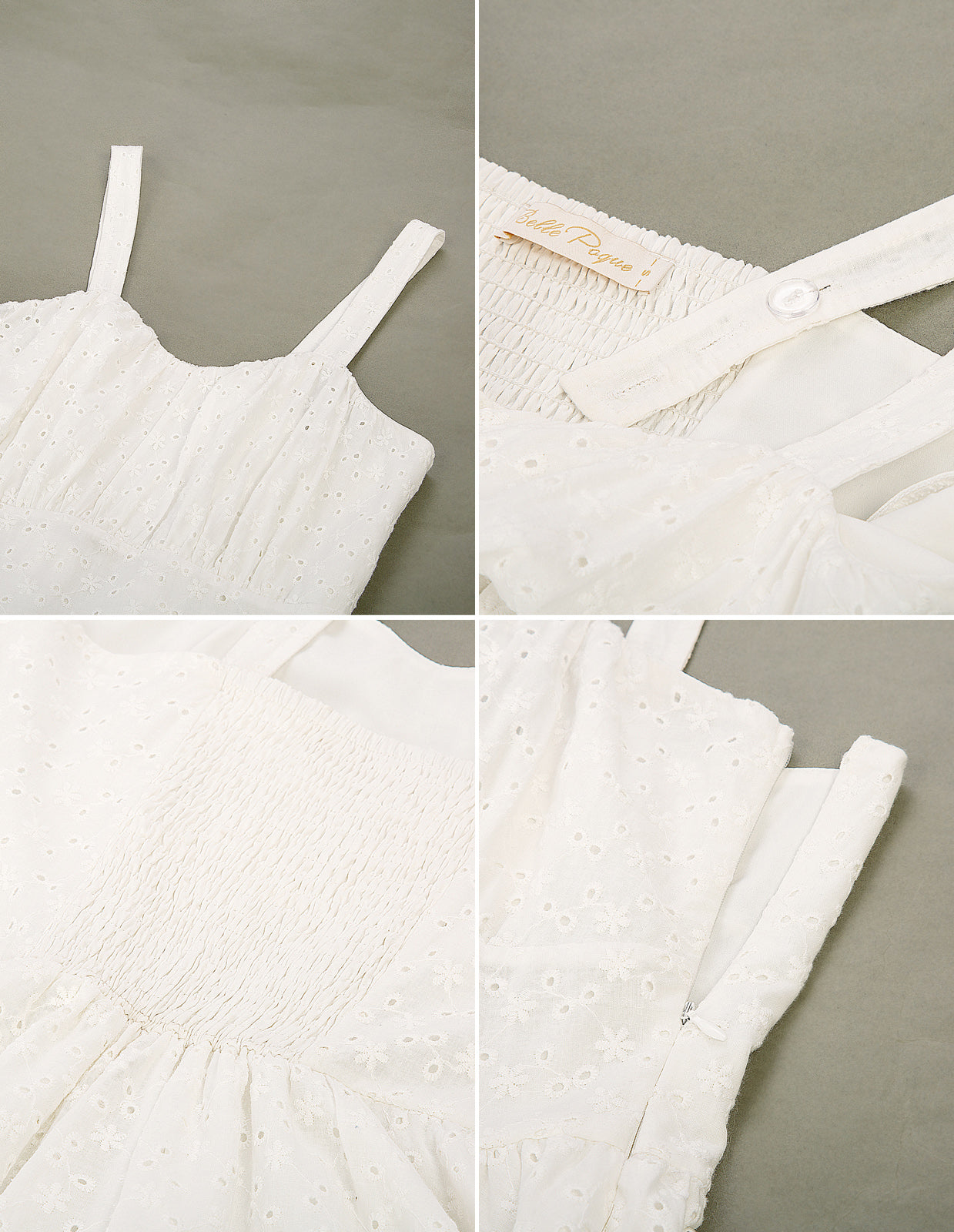 belle poque Fans Look of Two-Way Defined Waist Dress Ruched Bodice A-Line Dress