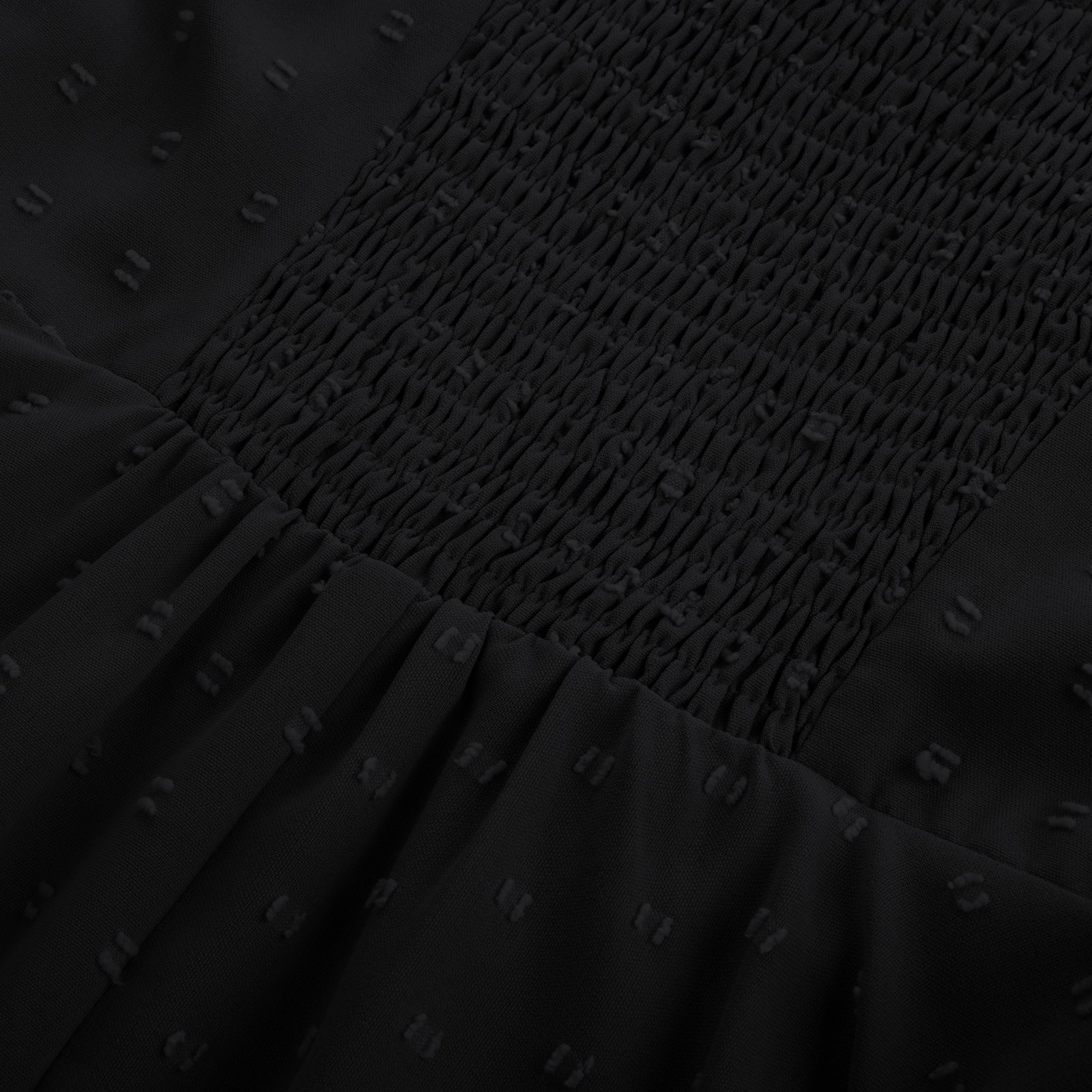 belle poque BP Women Vintage Swiss Dots Dress Spaghetti Straps Flared A-Line Dress