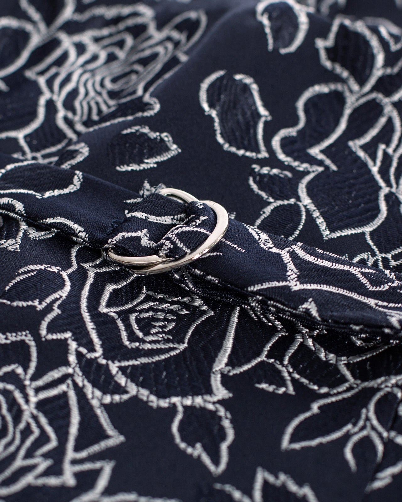 belle poque Printed Halter Vest Backless V-Neck Single Breasted Handkerchief Hem Coat