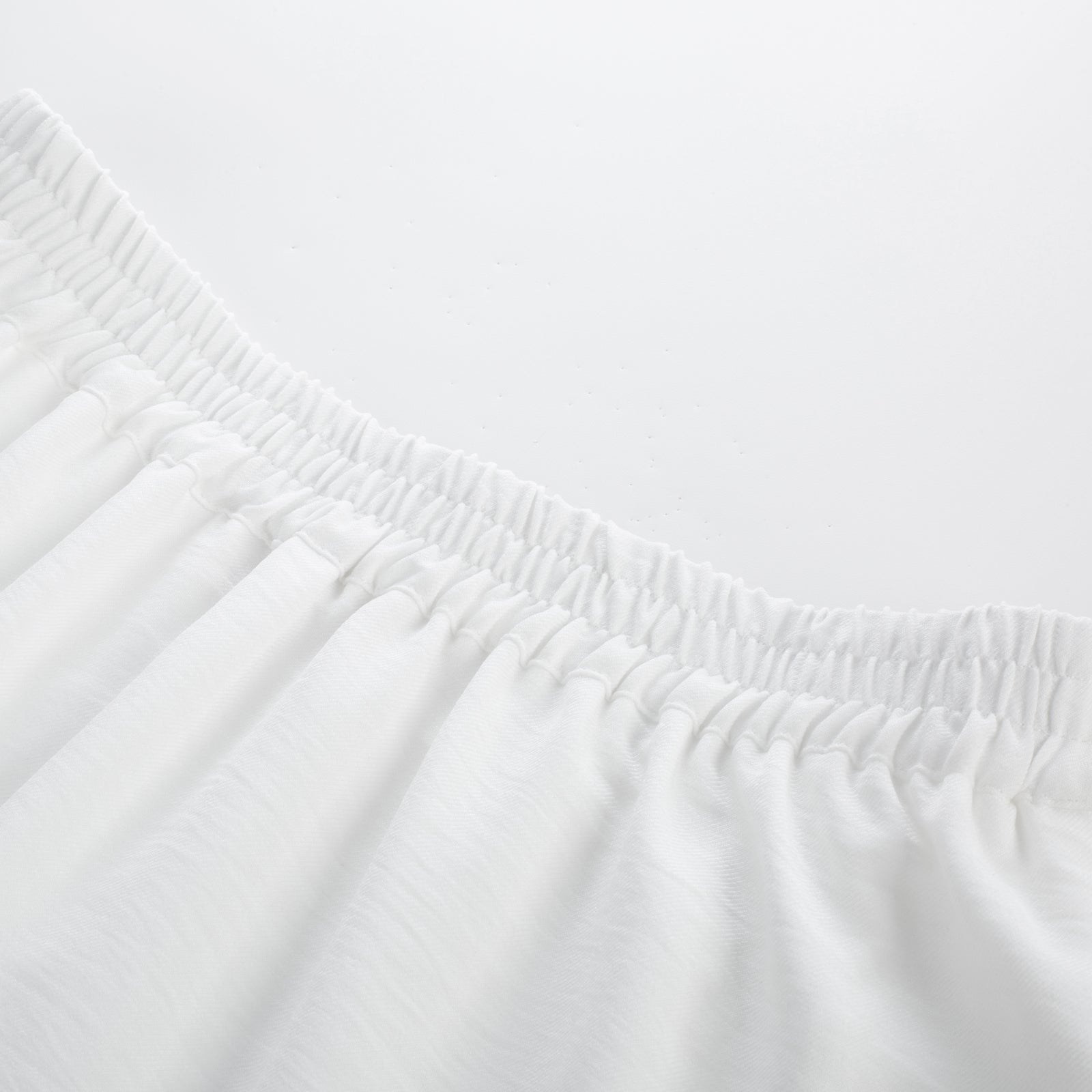 belle poque BP Women Vintage 2-Layer Swing Skirt Elastic High Waist Maxi Skirt