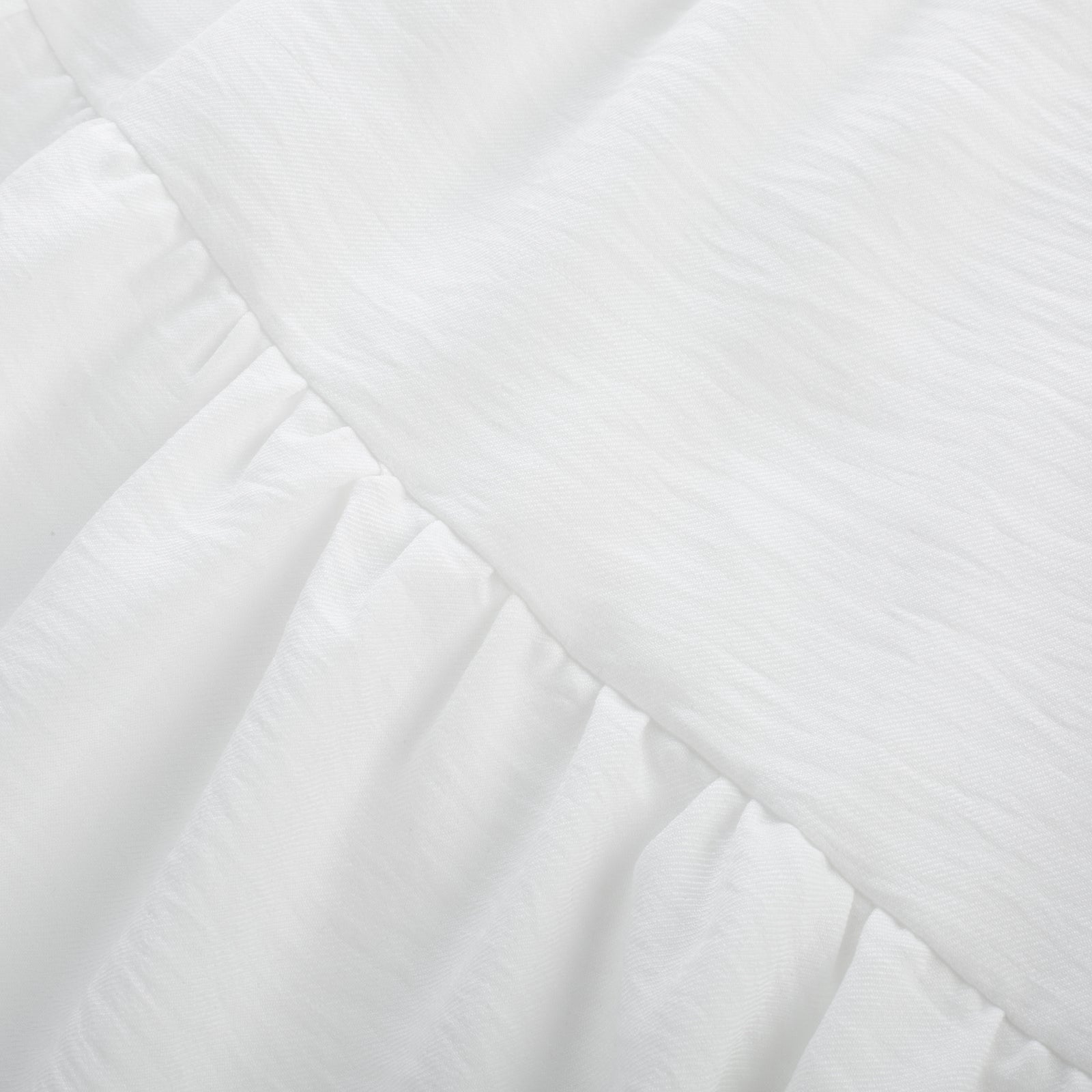 belle poque BP Women Vintage 2-Layer Swing Skirt Elastic High Waist Maxi Skirt