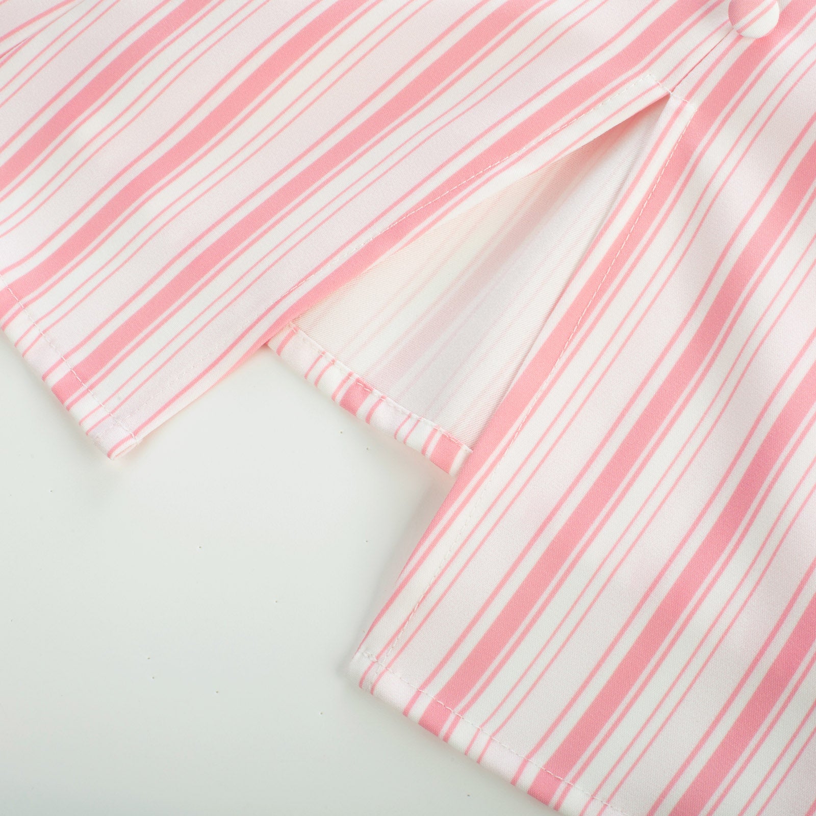 belle poque BP Women Vintage Striped Peplum Hem Tops Sleeveless Square Neck A-Line Tops