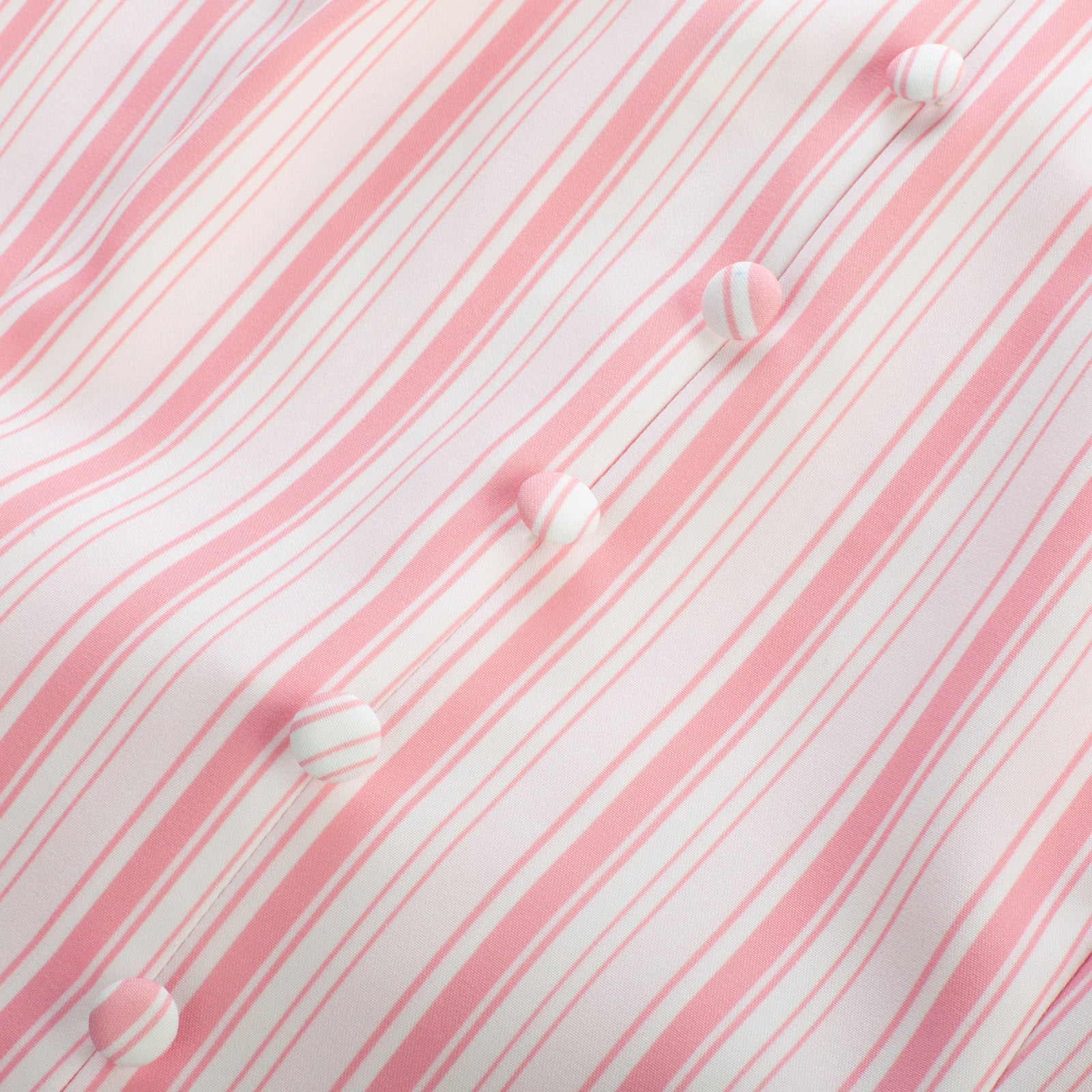 belle poque BP Women Vintage Striped Peplum Hem Tops Sleeveless Square Neck A-Line Tops