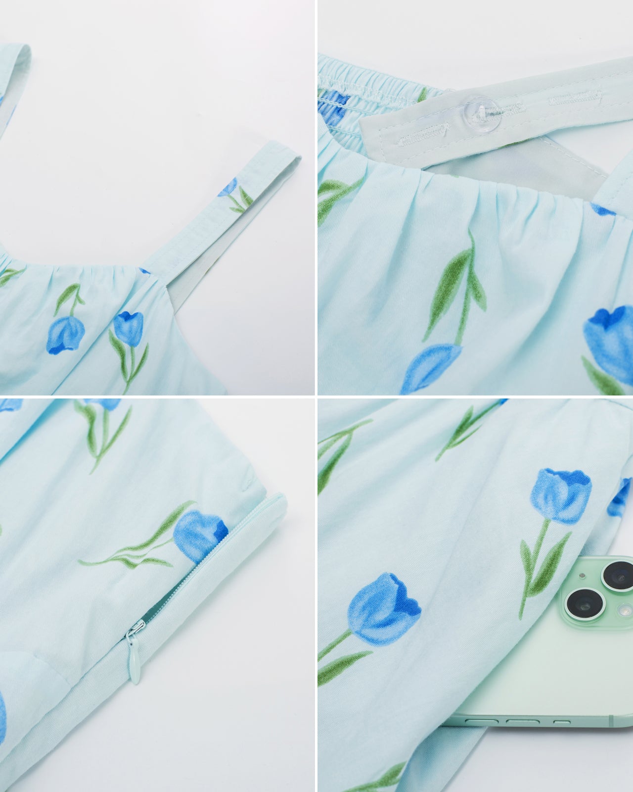 belle poque Vintage Two-Way Defined Waist Dress Ruched Bodice Flared A-Line Dress