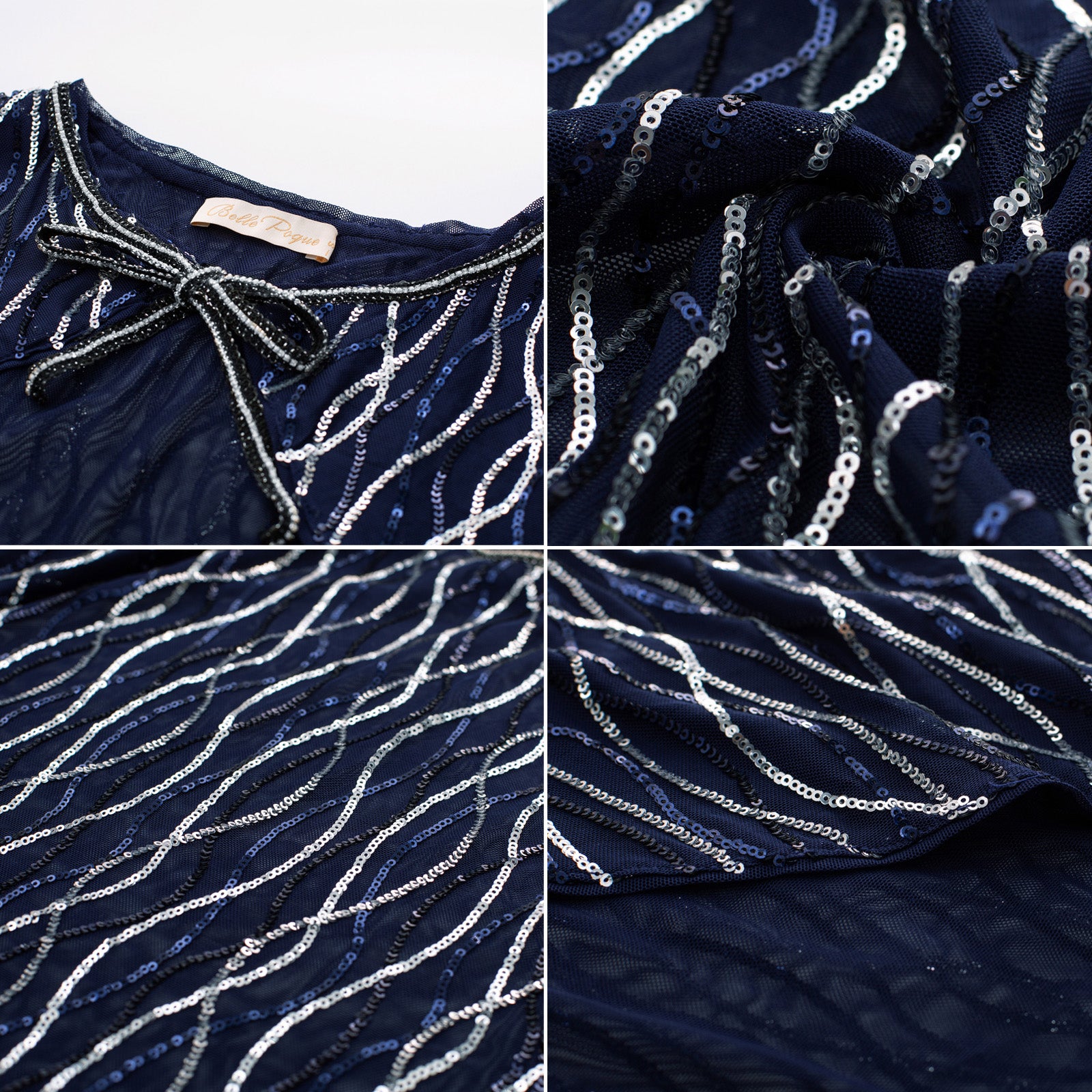 belle poque Seckill Offer⌛Cover Up for Tie Neck 1920s Shawls and Wraps