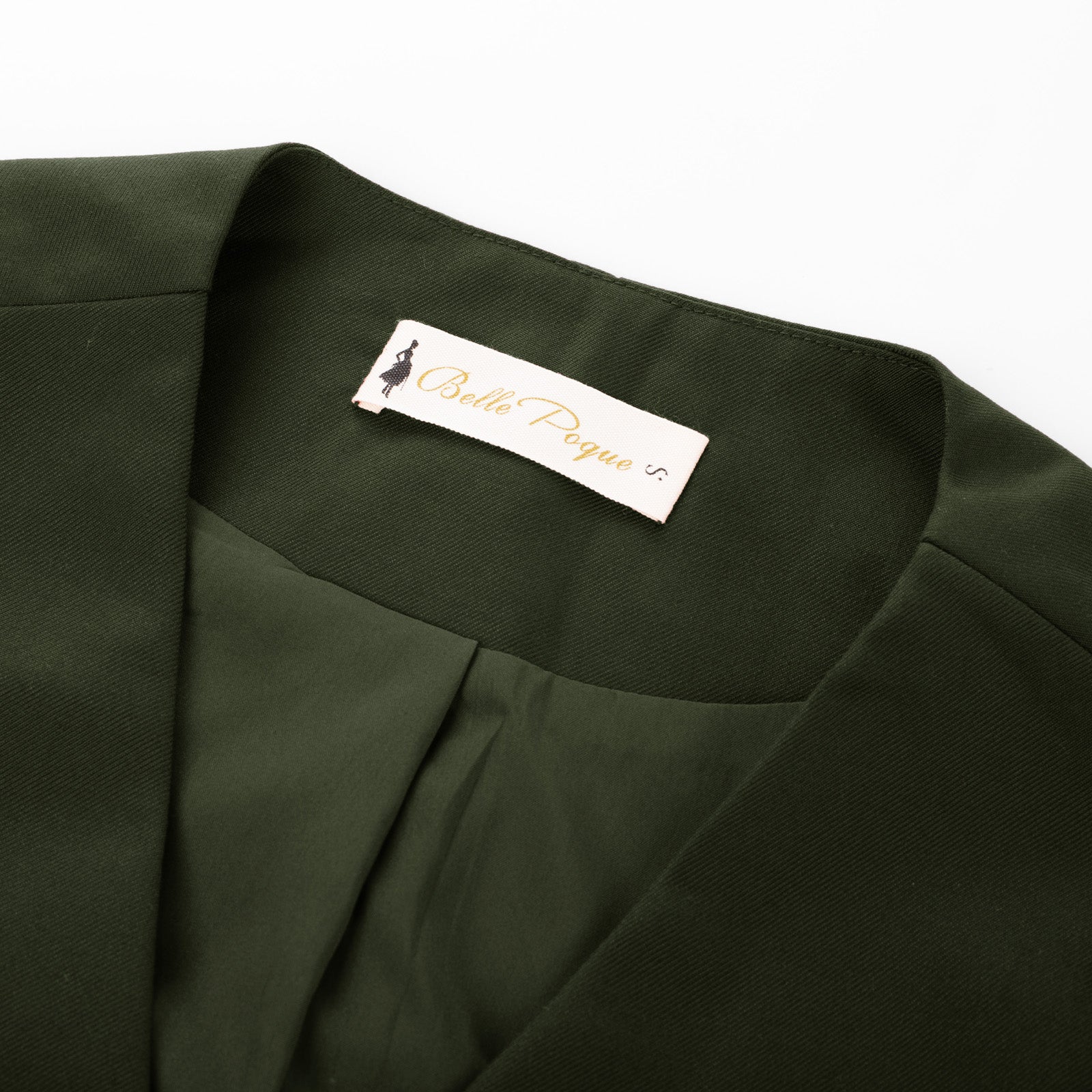 belle poque Vintage Oblique Placket Vest Coat V-Neck Handkerchief Hem Waistcoat