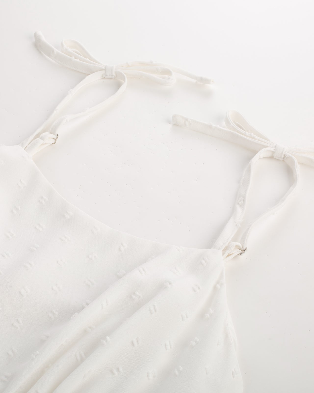 belle poque BP Women Vintage Swiss Dots Dress Spaghetti Straps Flared A-Line Dress
