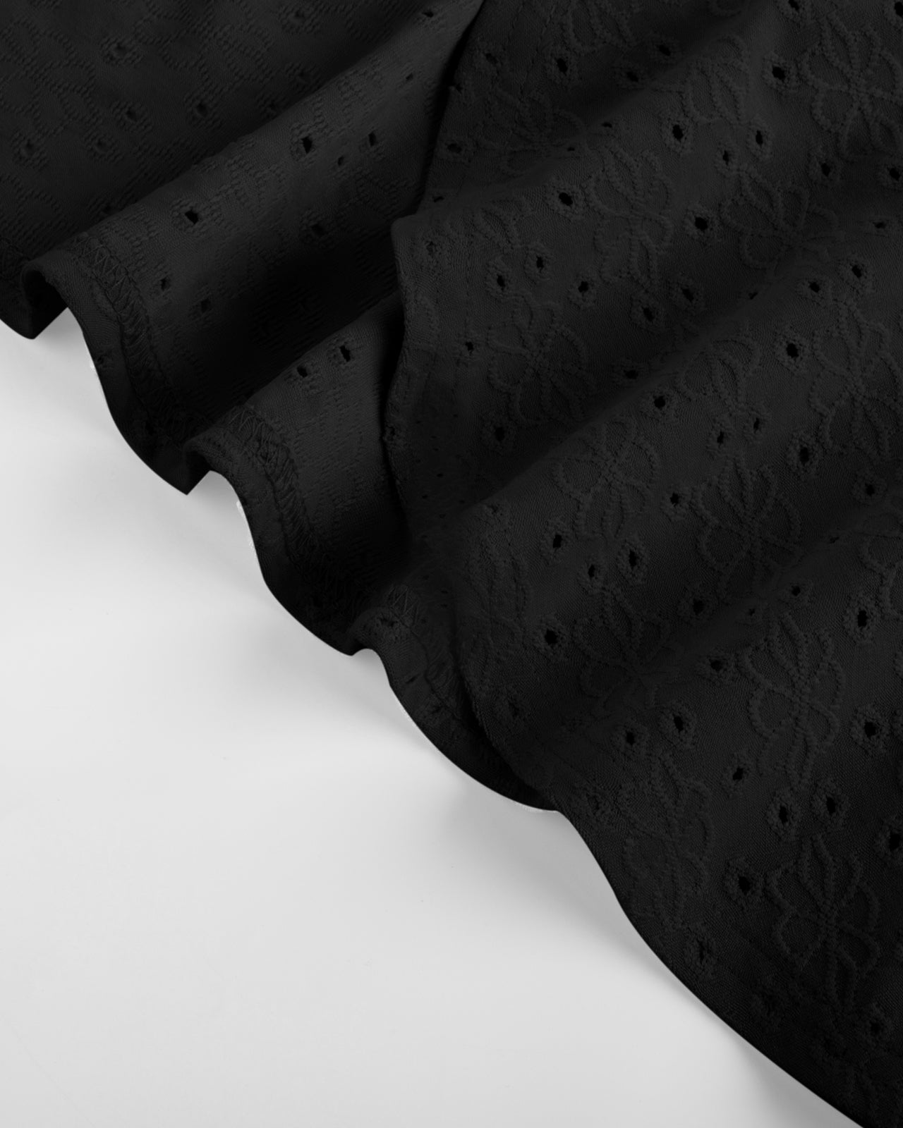 belle poque Women Vintage Hollowed-out Shrug Ruched Short Sleeve Open Front Tops