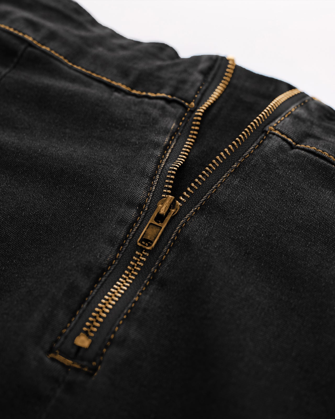 belle poque Vintage Jean Skirt with Belt High Waist Ruched Front Bodycon Skirt