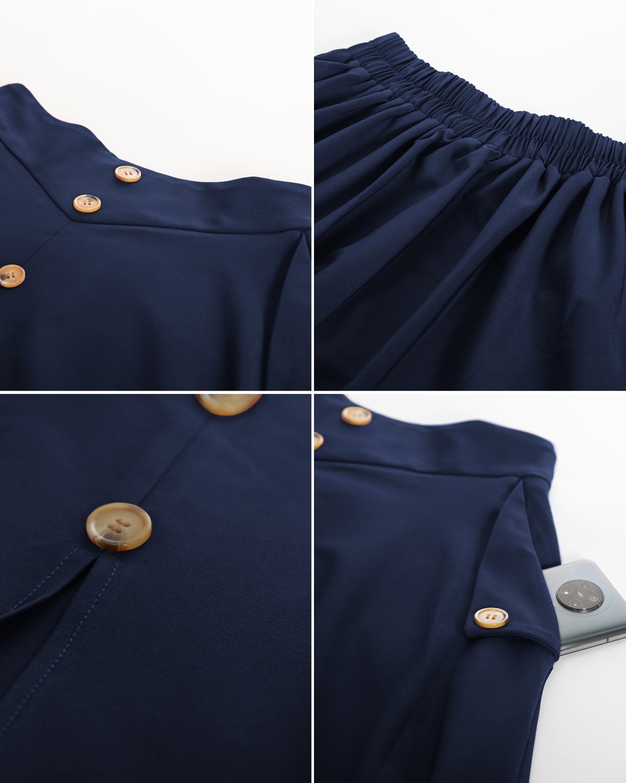 belle poque Vintage A-Line Skirt Midi Skirt Casual Skirt High Waisted Midi Party Skirt Basic A-Line Skirt