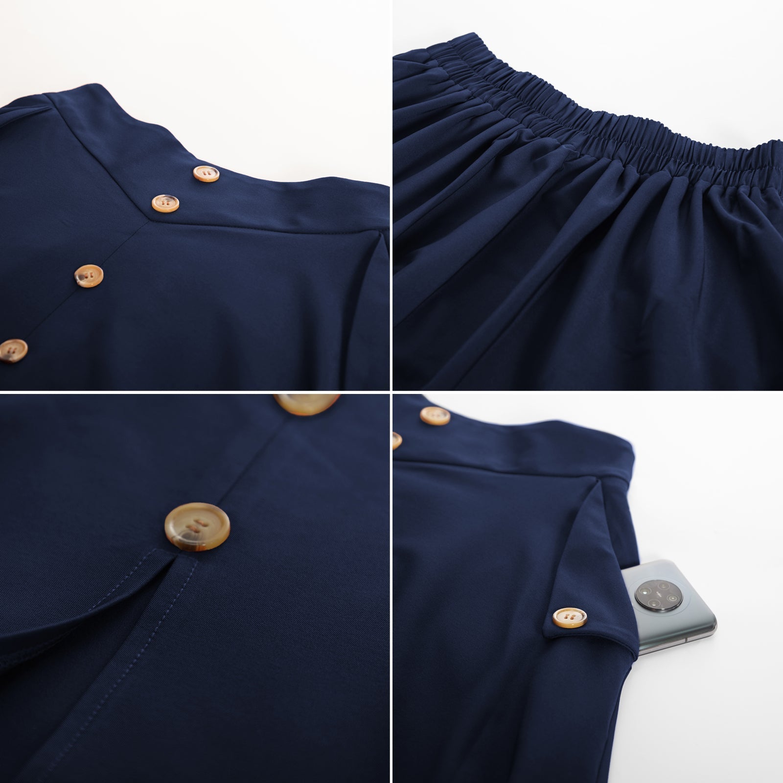 belle poque Vintage A-Line Skirt Midi Skirt Casual Skirt High Waisted Midi Party Skirt Basic A-Line Skirt