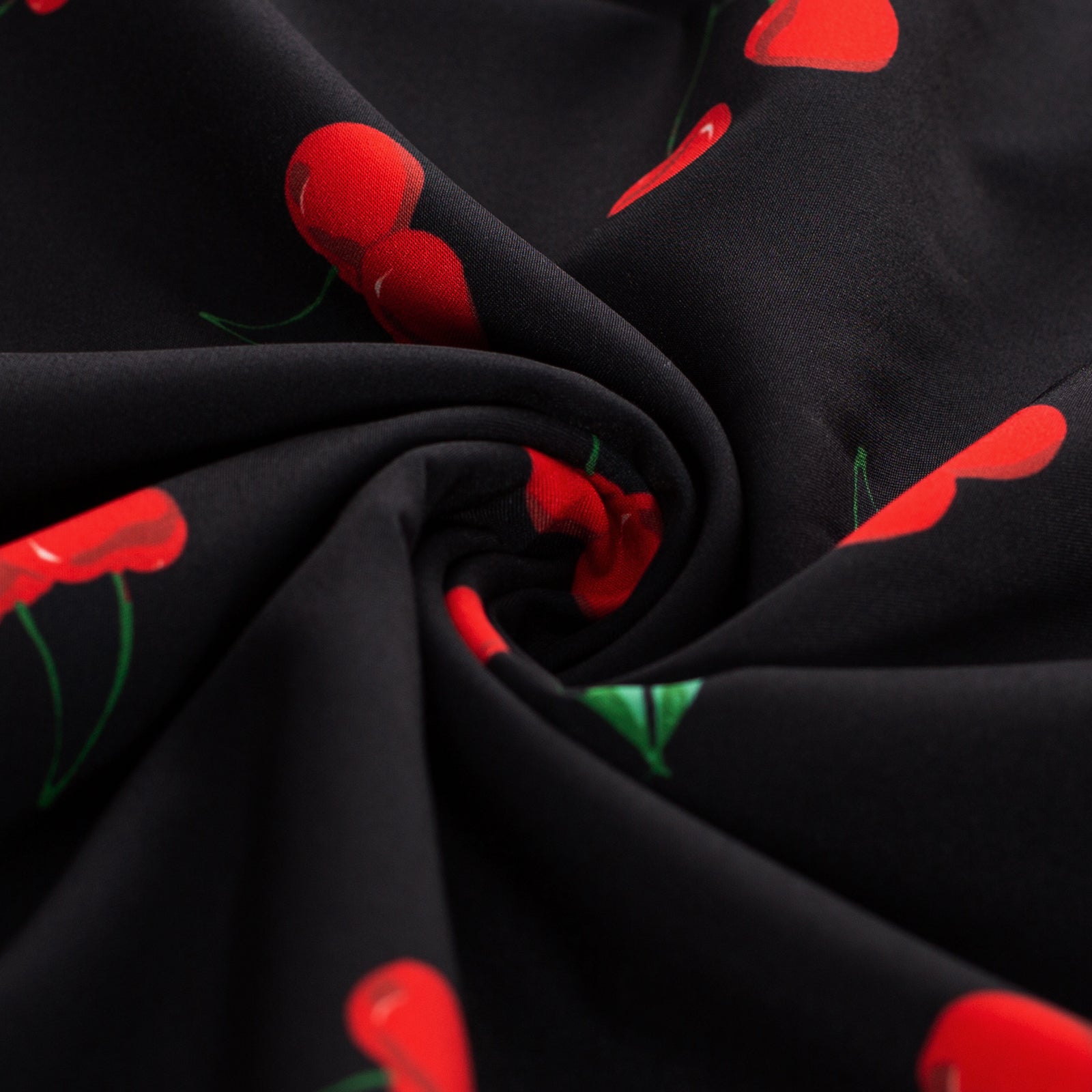 belle poque Vintage Daisy Flower Print Cottagecore Cocktail Dresses Square Neck Puff Sleeve Dress with Pockets