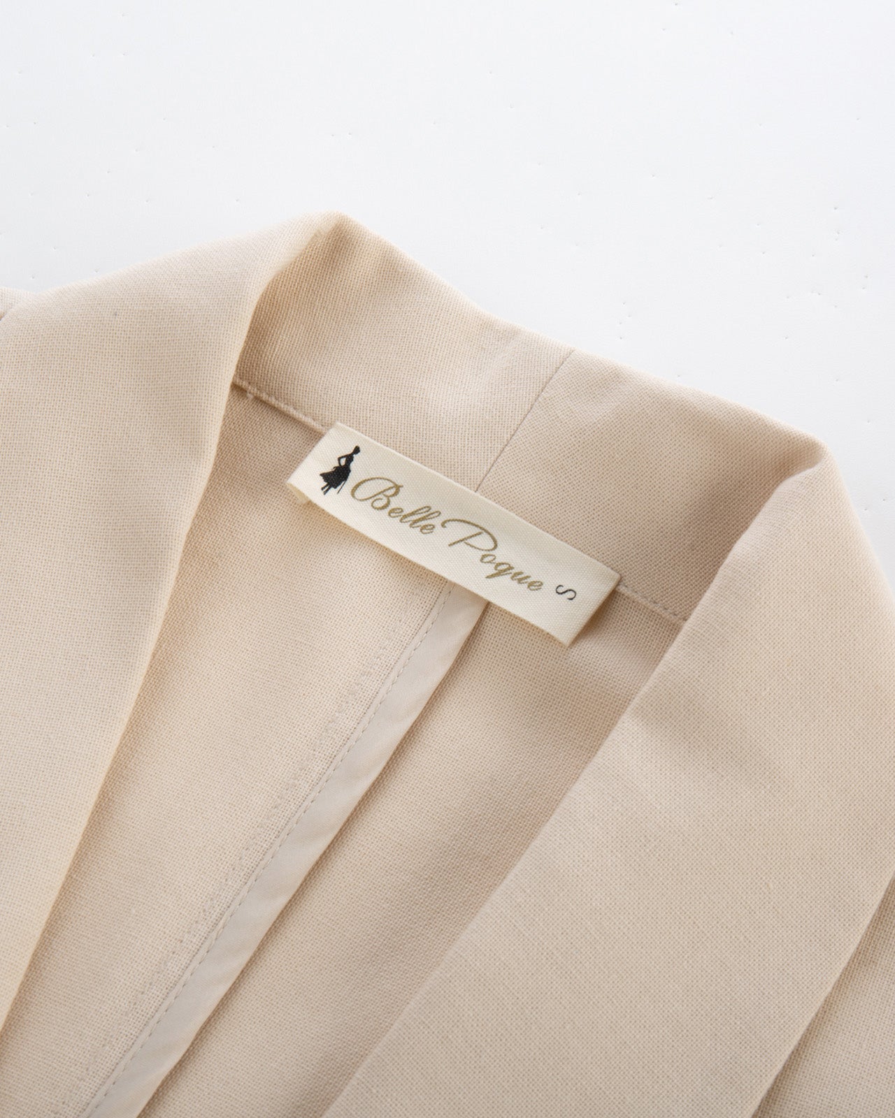 belle poque BP Women Vintage Shawl Lapel Blazer Coat OL One-Button Back Slit Suit Coat