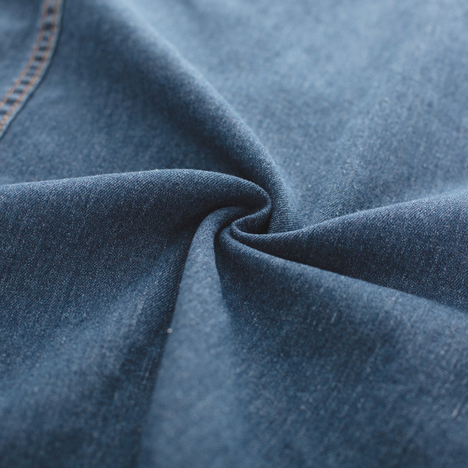 belle poque Multi-Pocket Jean Skirt Elastic High Waist Raw Hem Midi A-Line Skirt