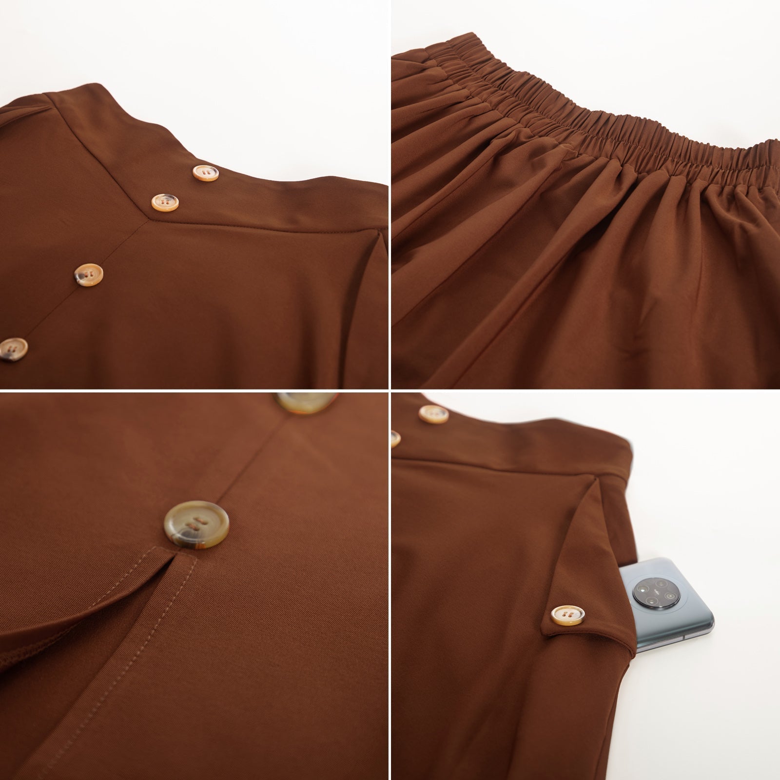 belle poque Vintage A-Line Skirt Midi Skirt Casual Skirt High Waisted Midi Party Skirt Basic A-Line Skirt