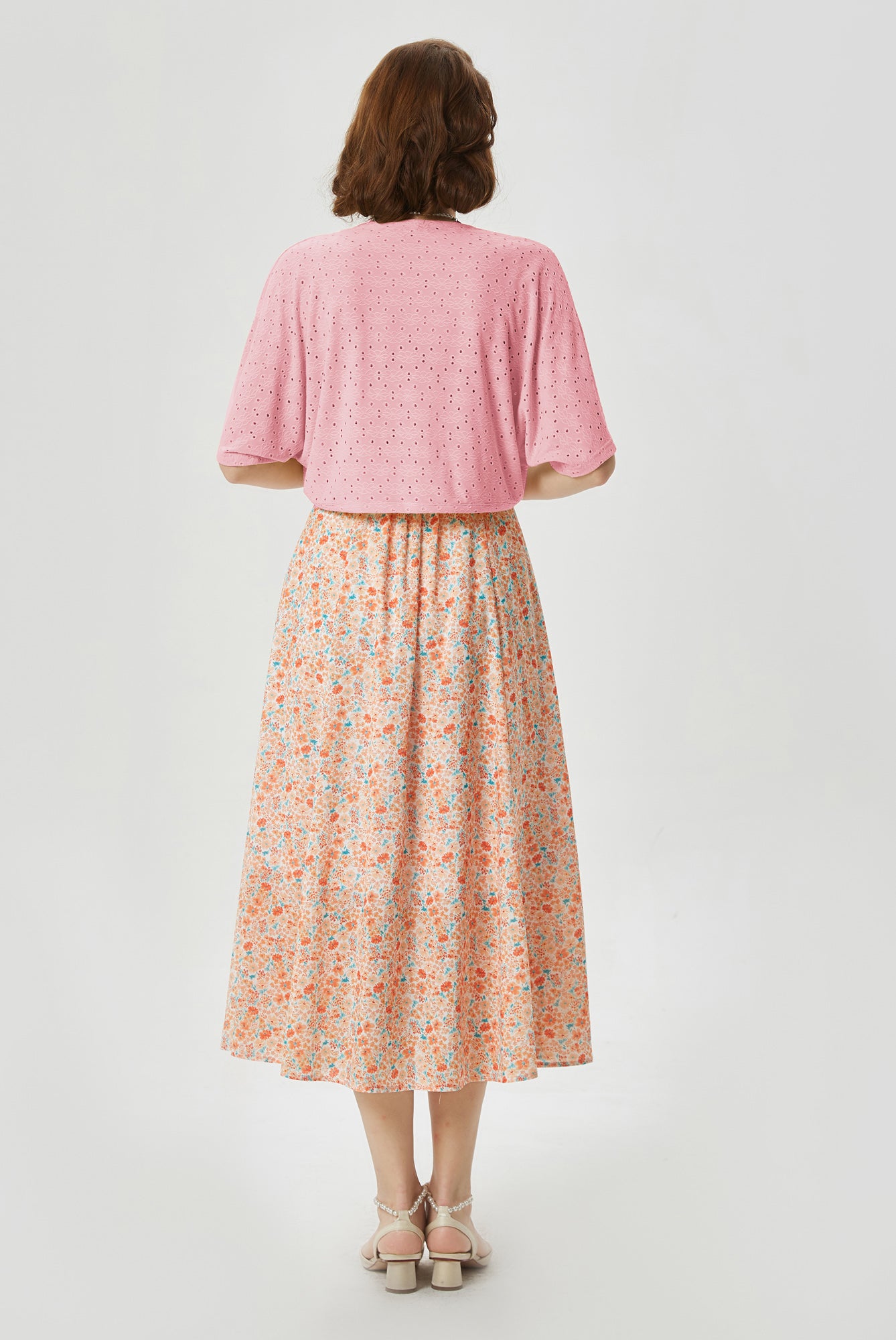 belle poque Vintage Open Front Bolero Shrug Batwing Short Sleeve