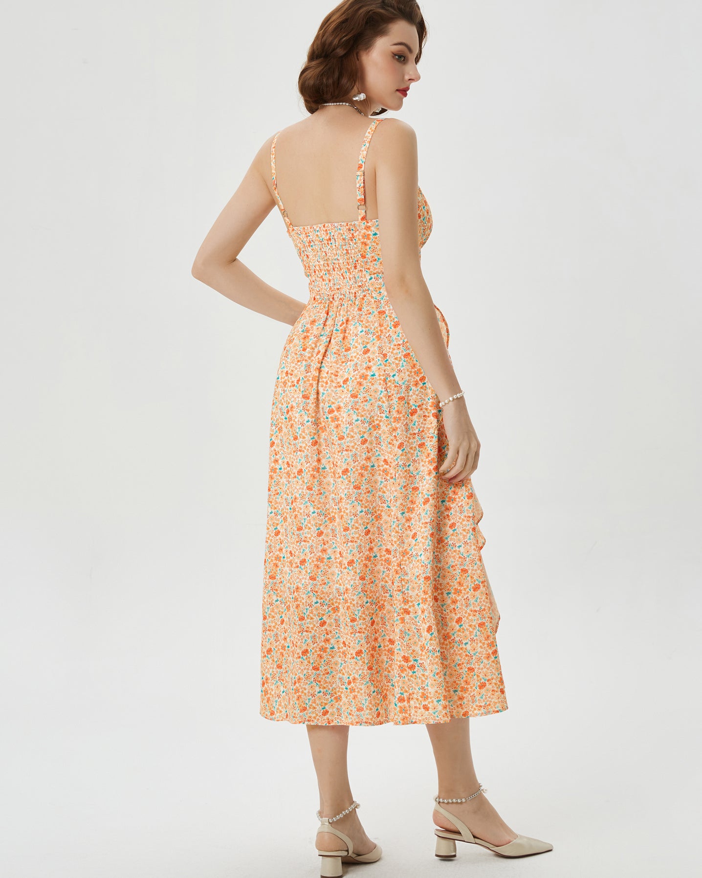 belle poque Sun Dresses for Women 2025 Boho Midi Fairy Wedding Guest Dresses