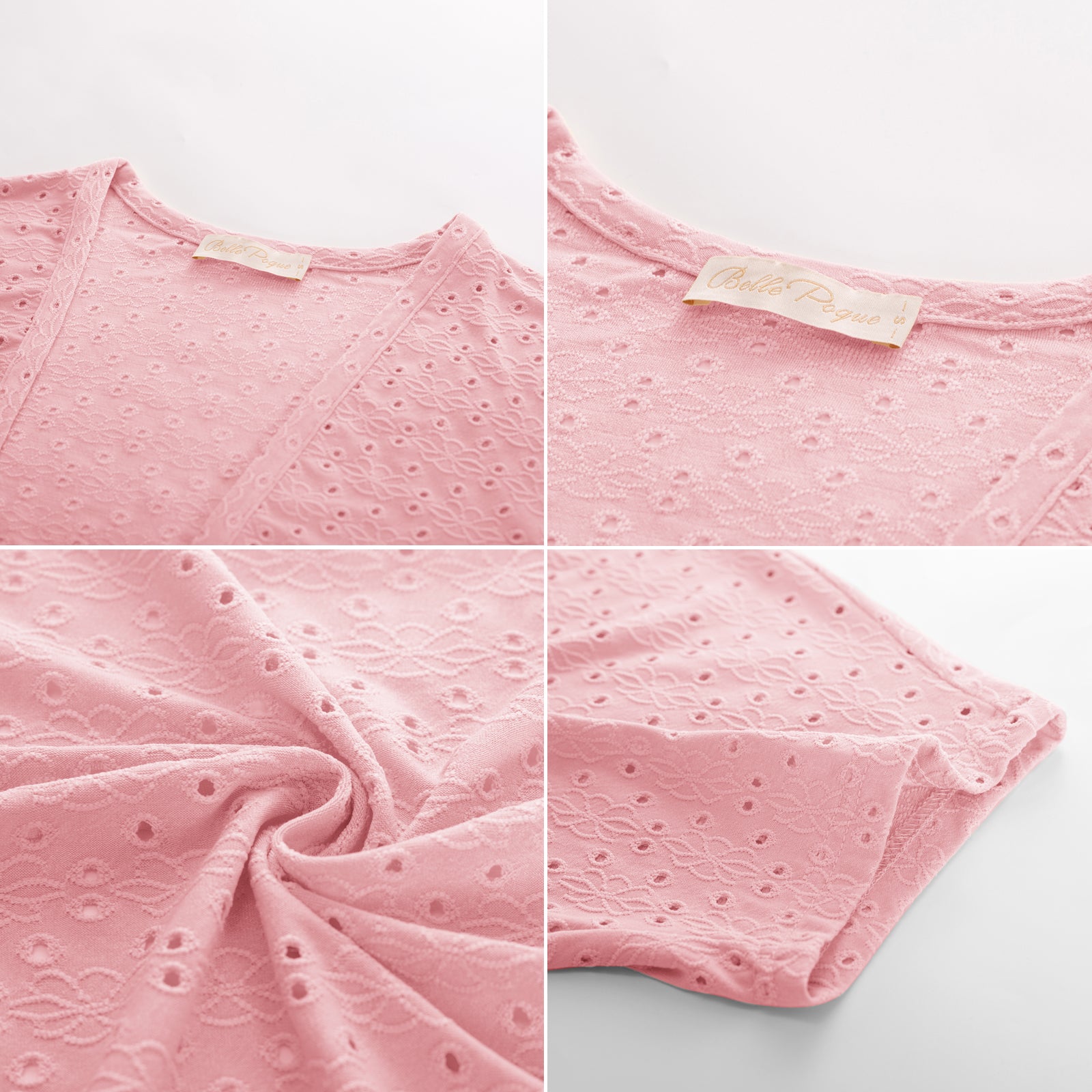 belle poque Vintage Open Front Bolero Shrug Batwing Short Sleeve