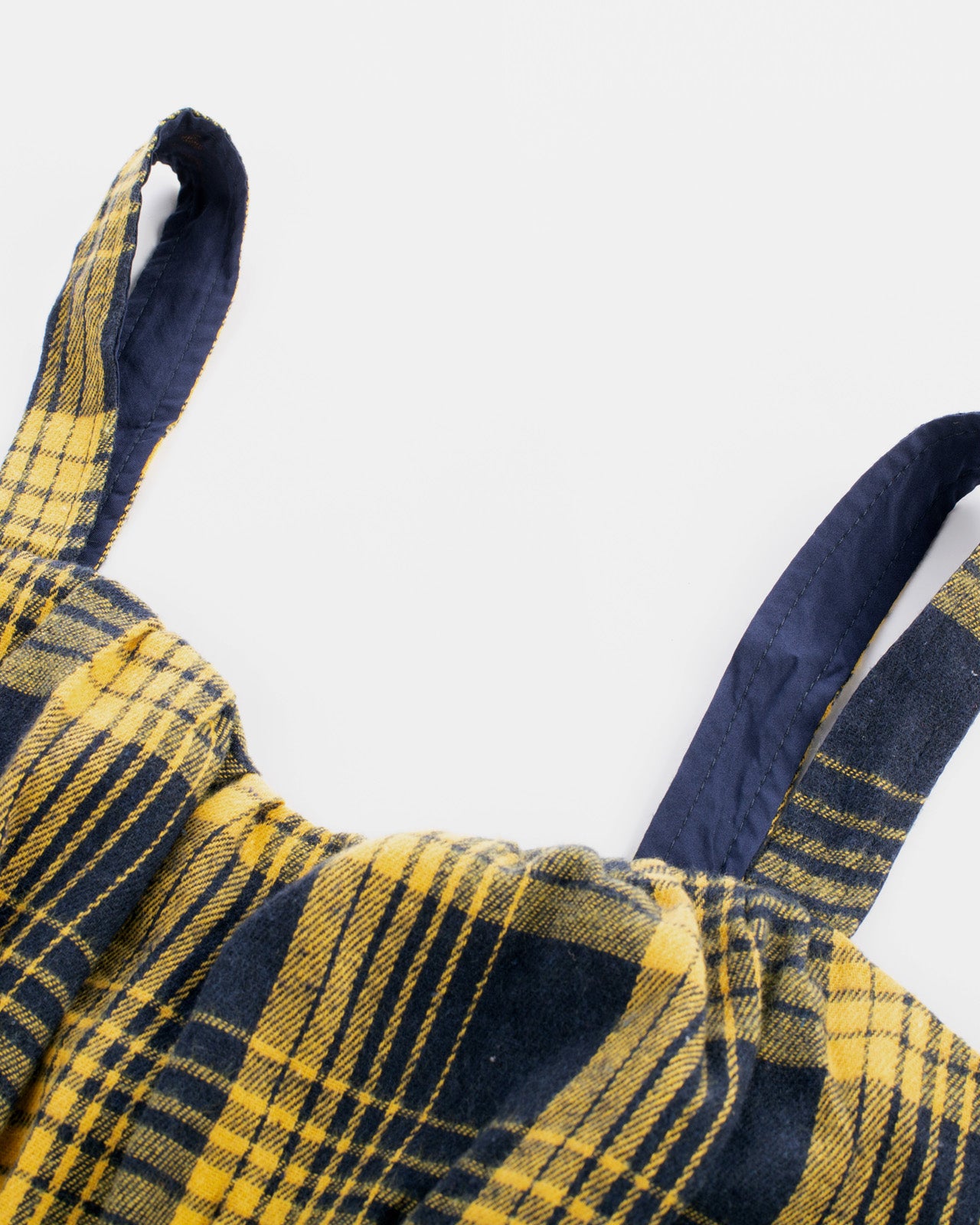 belle poque Vintage Two-Way Defined Waist Dress Ruched Bodice Flared Plaid A-Line Dress