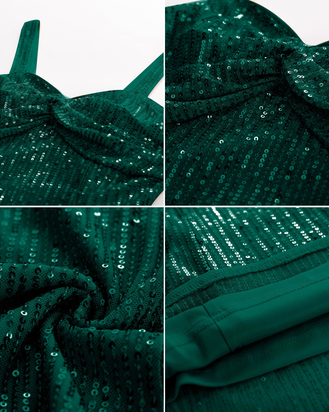 belle poque Seckill Offer⌛Vintage Sequined Tops Slim Fit Knotted Bodice Party Tops