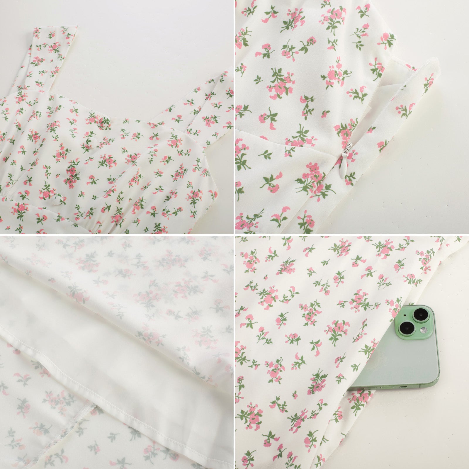 belle poque Sundress for Women A Line Midi Dress Cocktail Tea Party Dress with Pockets