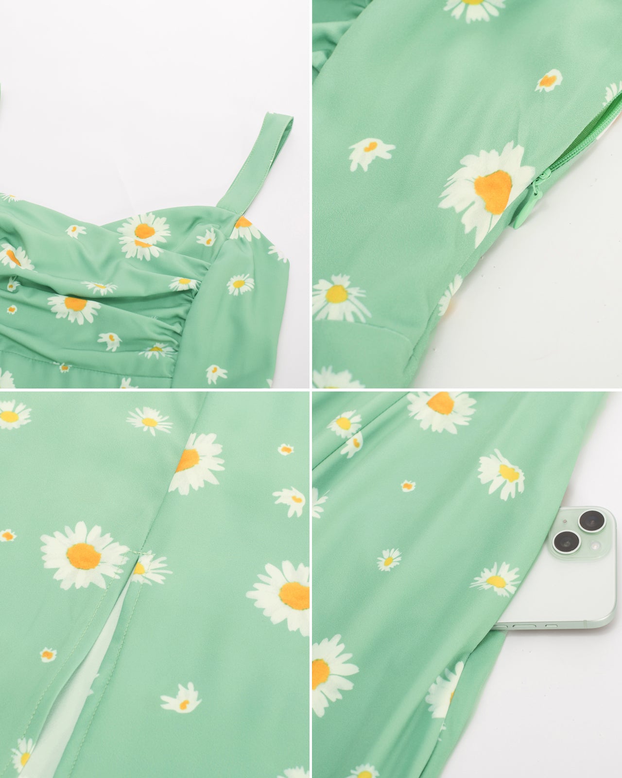 belle poque Vintage 1950s Cocktail Dress Ruched Slit A Line Swing Dress with Pockets