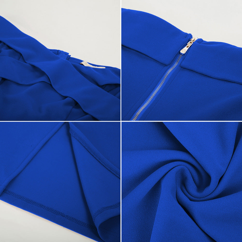 belle poque Seckill Offer⌛Vintage Off Shoulder V Neck Bodycon Pencil Dress Short Sleeve Homecoming Bodycon Dress Work Cocktail