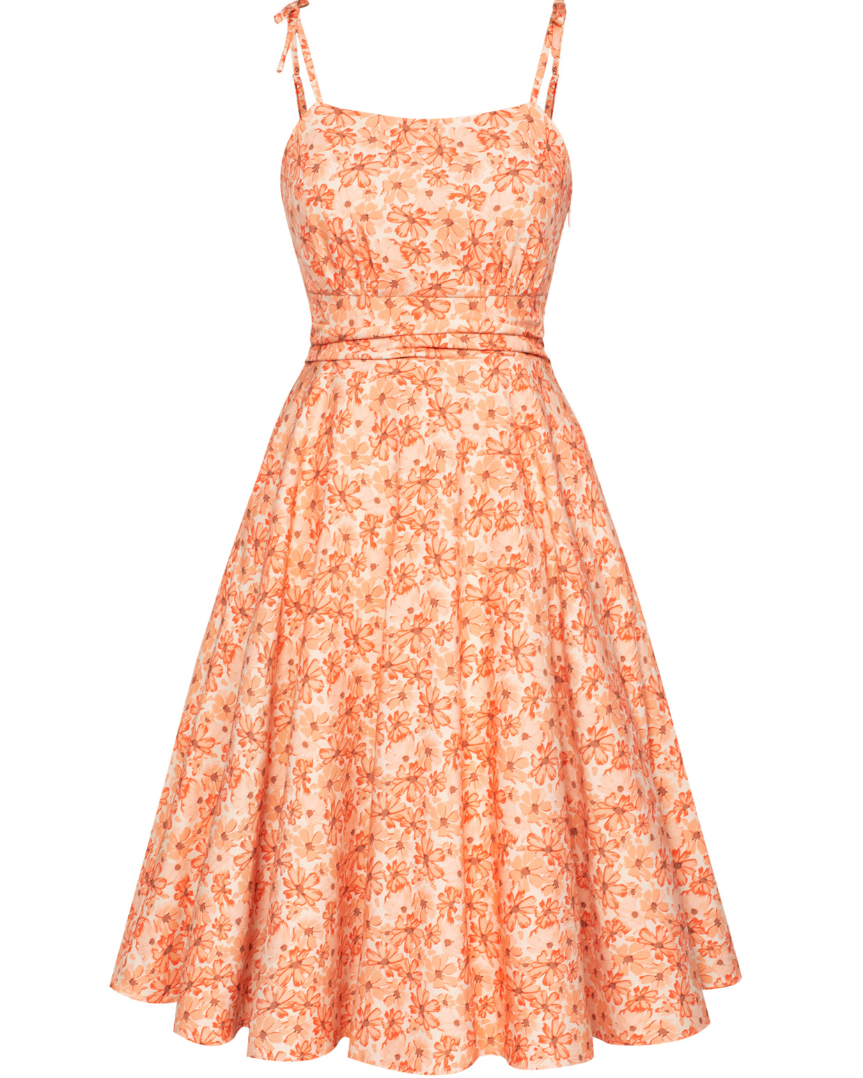 belle poque Summer Slip Dresses for Women Spaghetti Strap Midi Sun Dress Cute Casual Dress with Pockets Floral