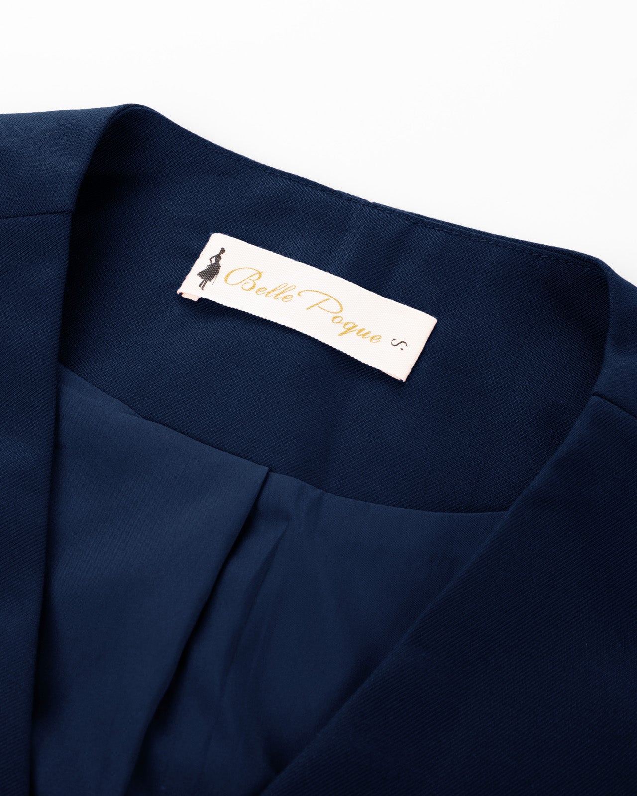 belle poque Vintage Oblique Placket Vest Coat V-Neck Handkerchief Hem Waistcoat