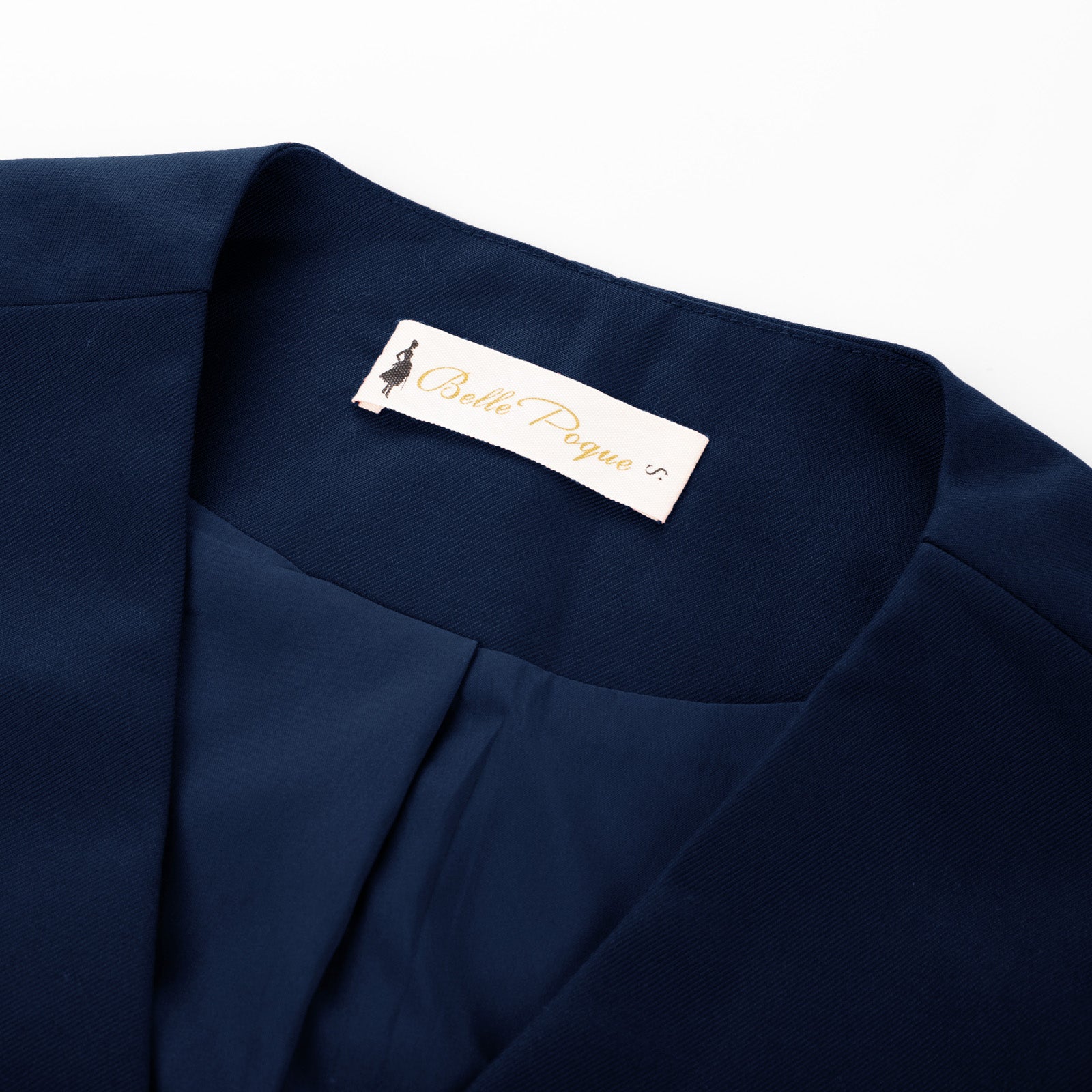 belle poque Vintage Oblique Placket Vest Coat V-Neck Handkerchief Hem Waistcoat