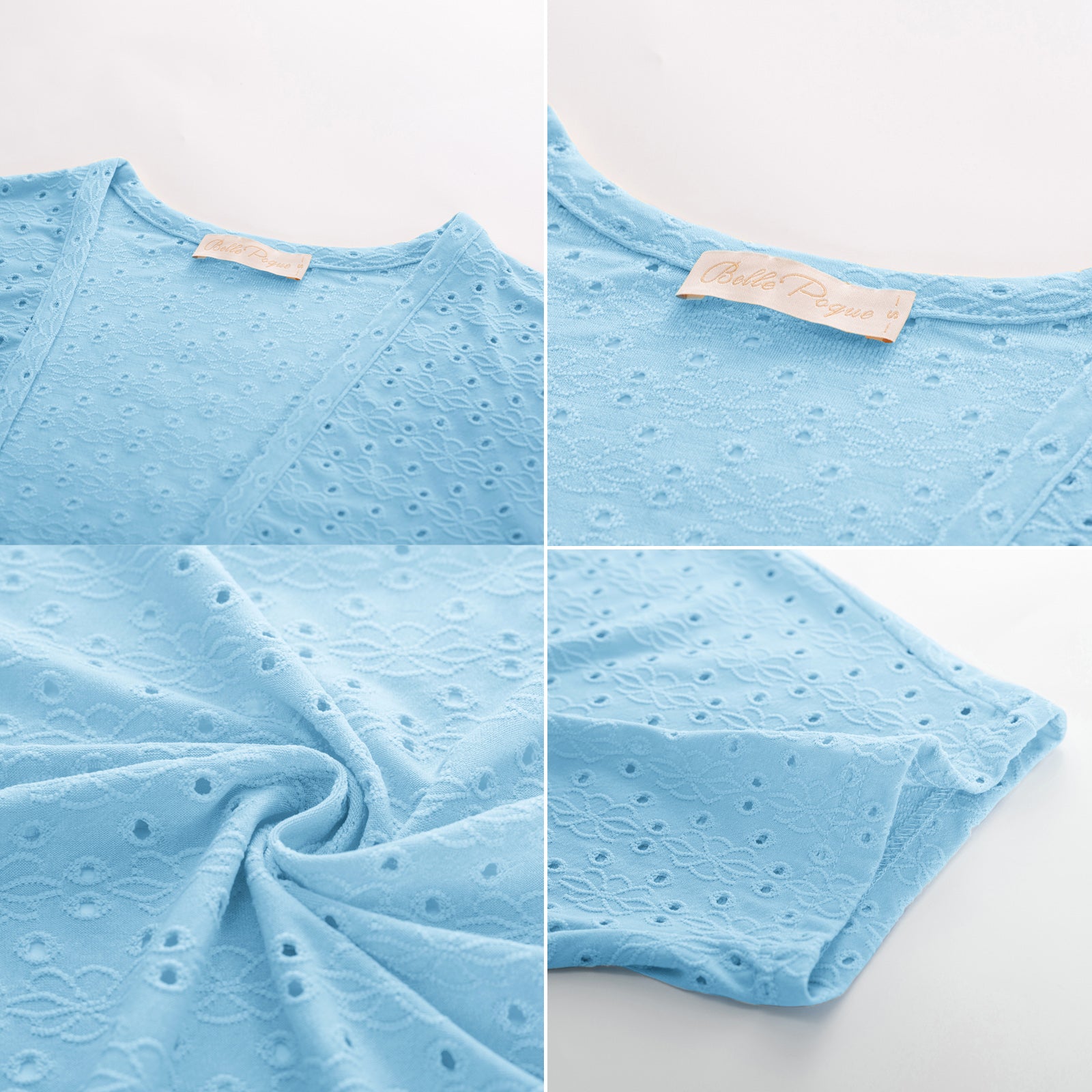 belle poque Vintage Open Front Bolero Shrug Batwing Short Sleeve