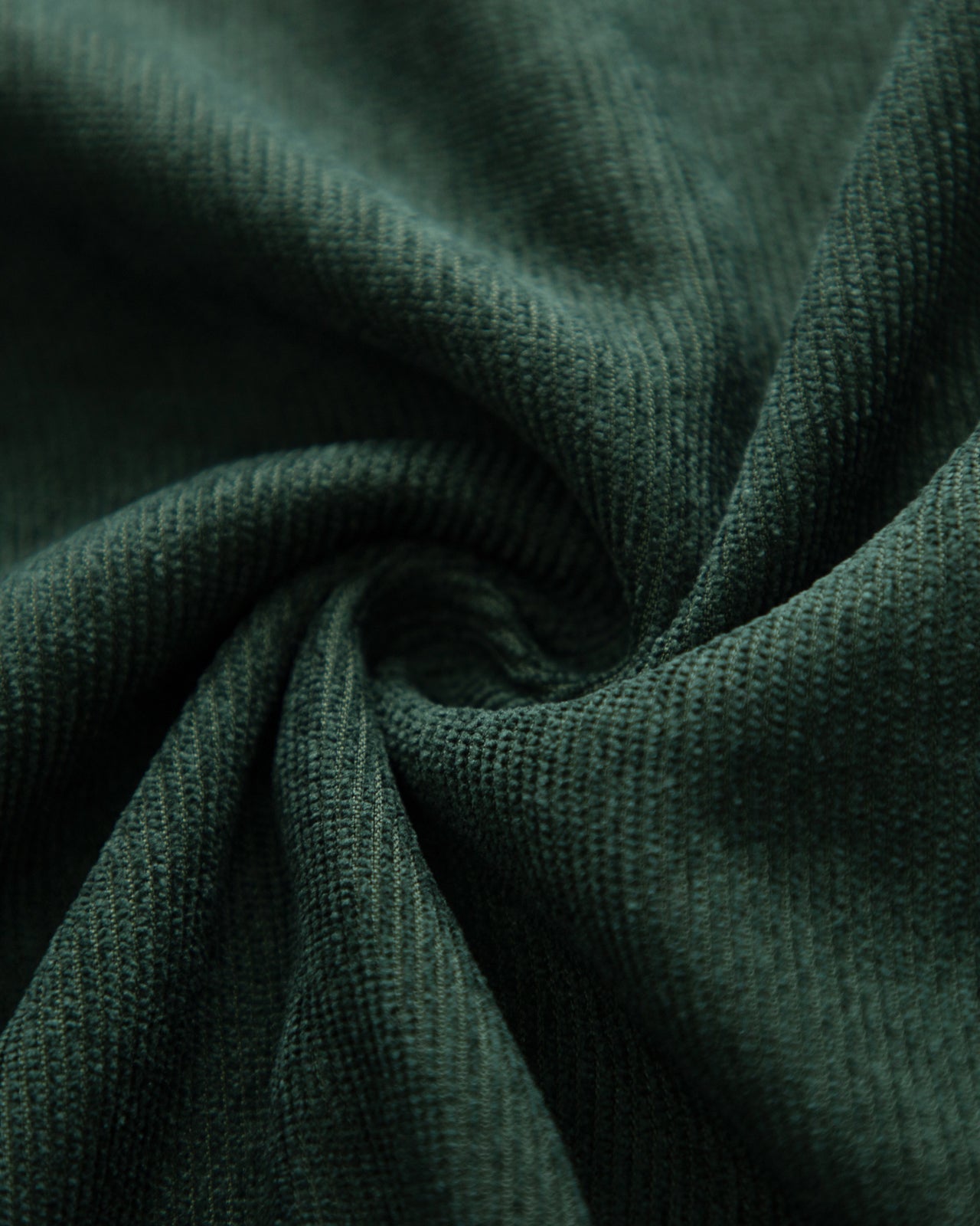 belle poque Corduroy Skirt with Belt Elastic High Waist Mid-Calf Swing Skirt