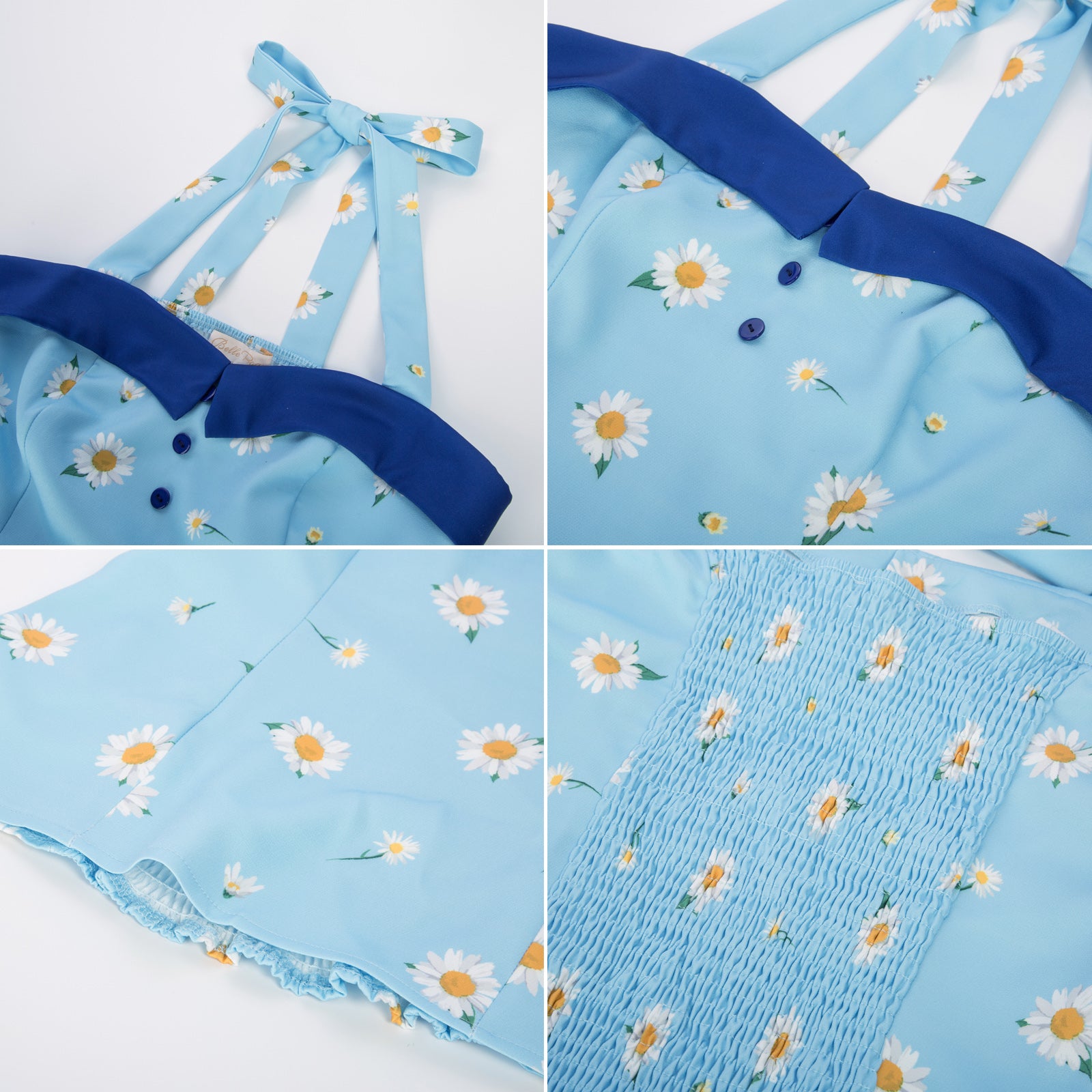 belle poque Women's Cherries Pattern Sleeveless Adjustable Strappy Tank Top 1950s Pin Up Style