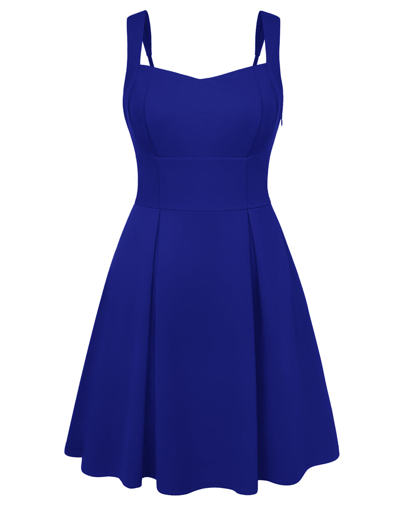 belle poque 2026 Women Graduation Dress with Pockets Short Bow Cocktail Party Dresses Royal Blue