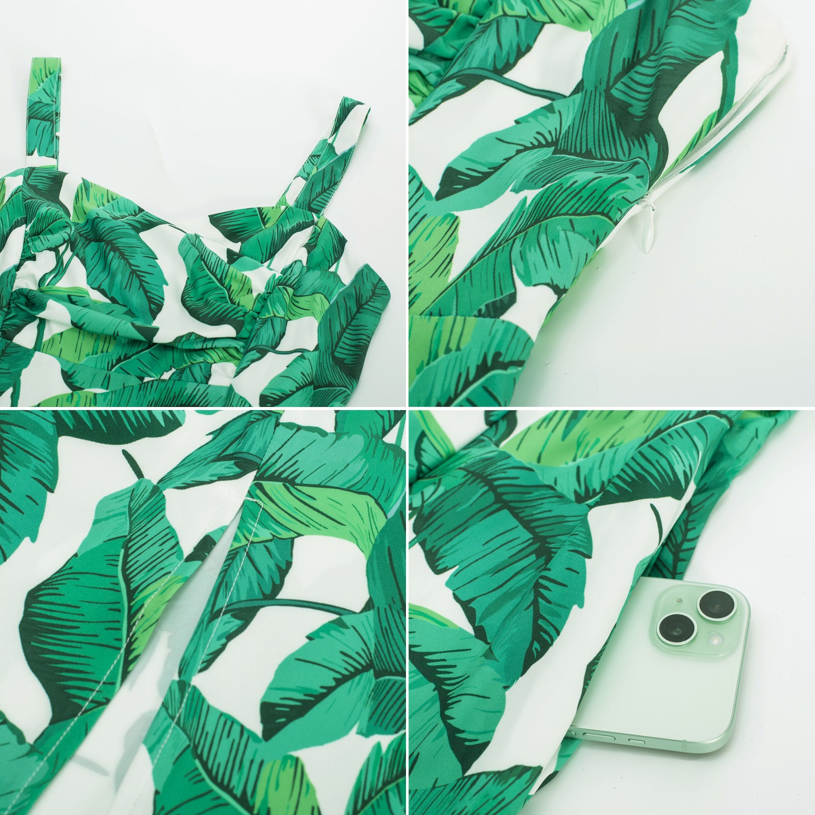 belle poque Vintage Two-Way Defined Waist Dress Ruched Bodice Flared A-Line Dress