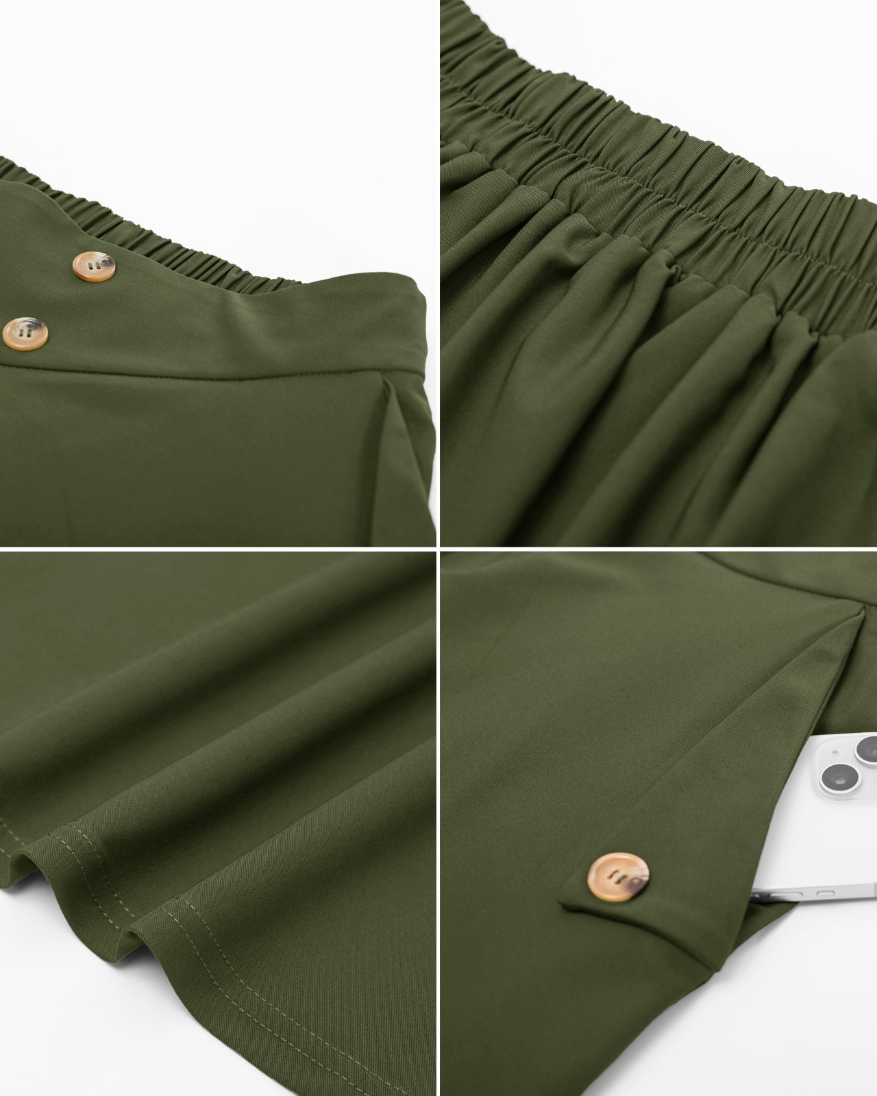 belle poque Vintage A-Line Skirt Midi Skirt Casual Skirt High Waisted Midi Party Skirt Basic A-Line Skirt