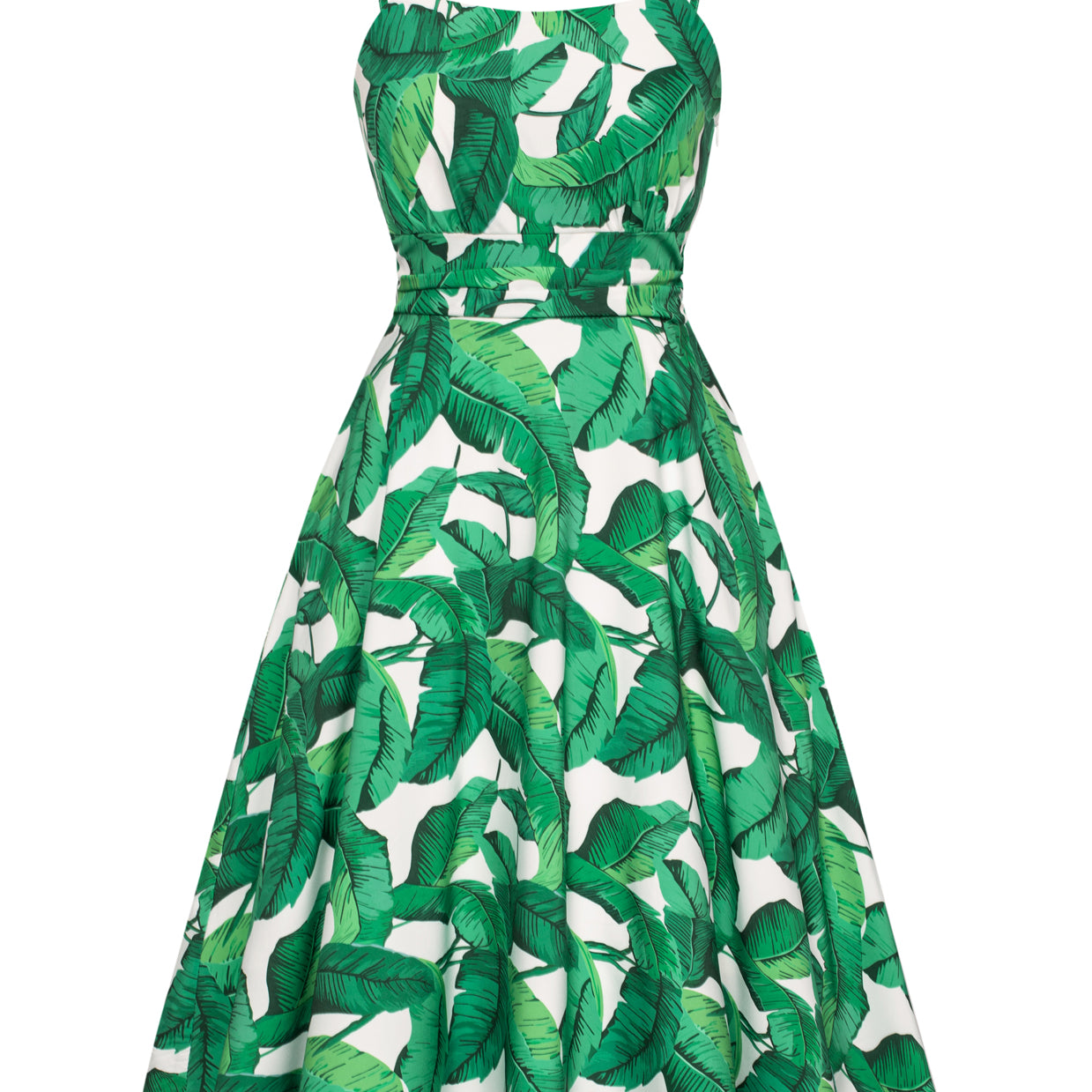 belle poque Summer Slip Dresses for Women Spaghetti Strap Midi Sun Dress Cute Casual Dress with Pockets Leaf