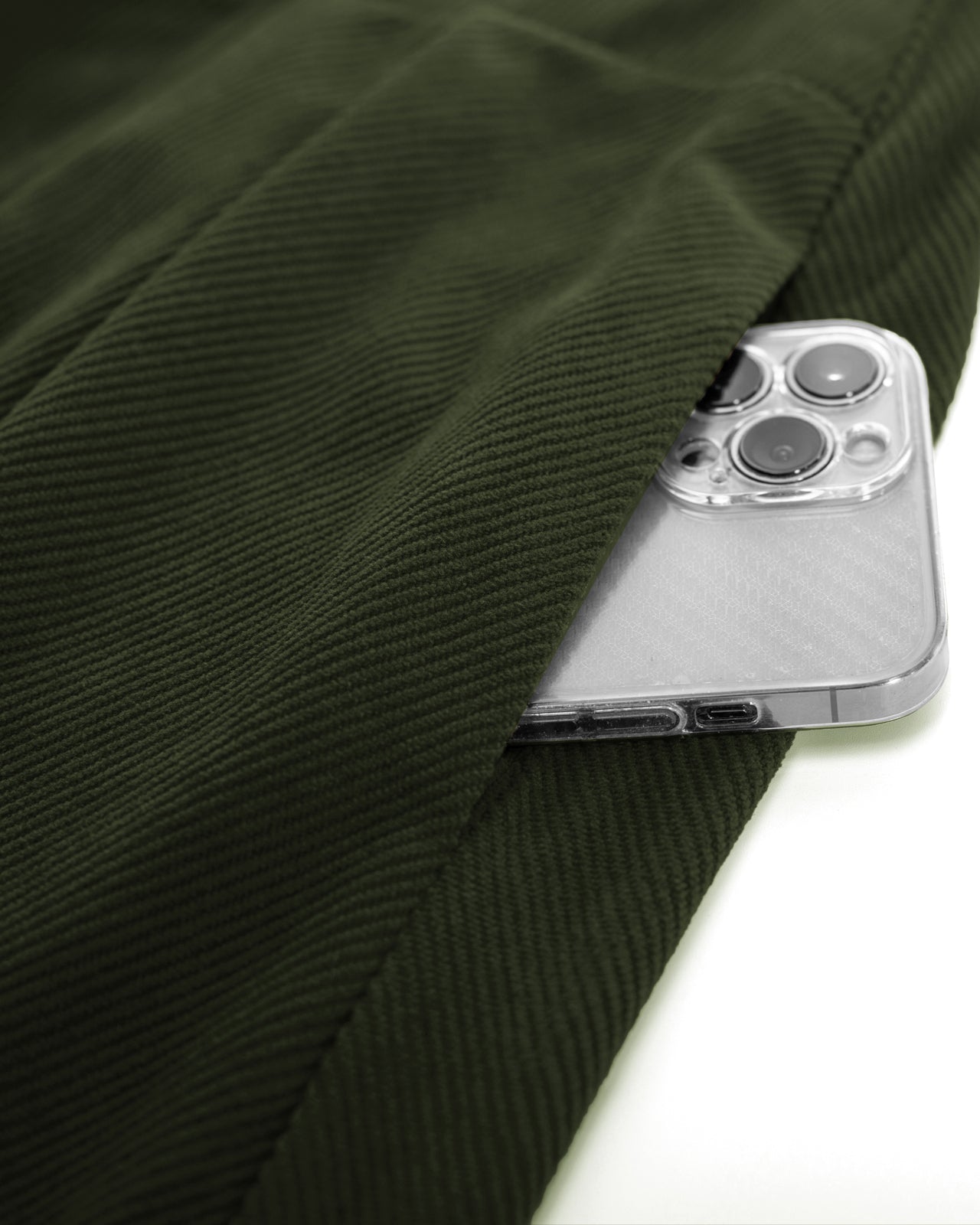 belle poque Vintage Corduroy Skirt Elastic High Waist Buttons Decorated Swing Skirt with Pockets