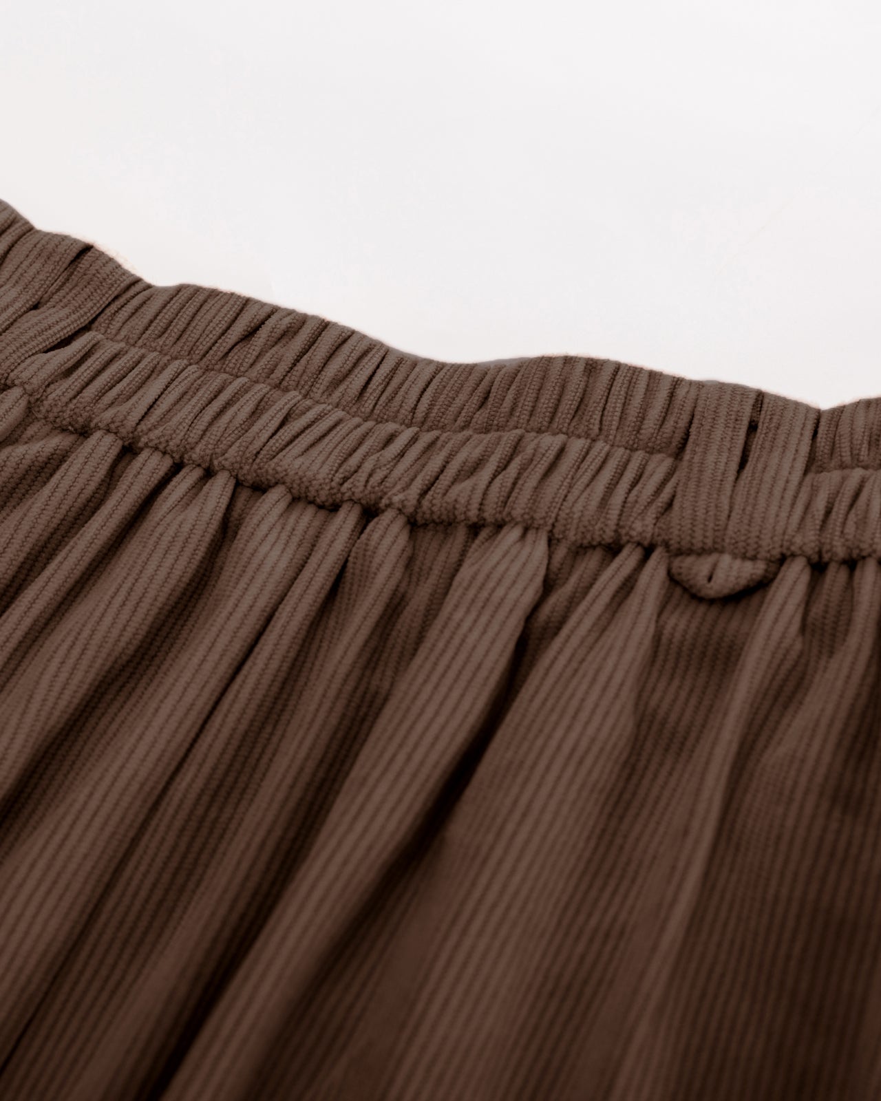 belle poque Vintage Swing Skirt Elastic Waist Flared A-Line Mid-Calf Skirt