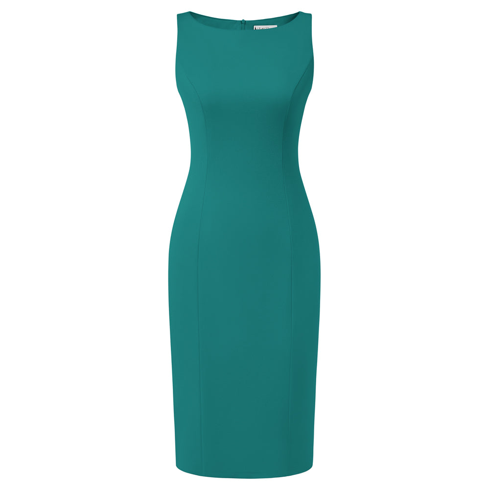 belle poque Womens Bodycon Dress Semi-Formal Business Casual Dresses Green