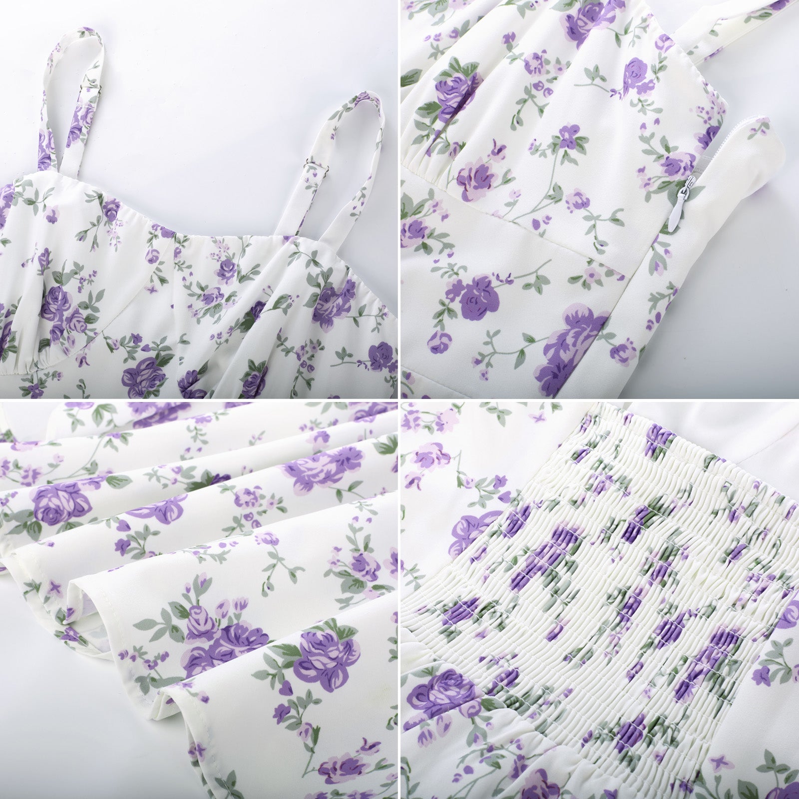 belle poque Sun Slip Dresses for Women Boho Maxi Dresses Casual Spaghetti Ruffle Dress