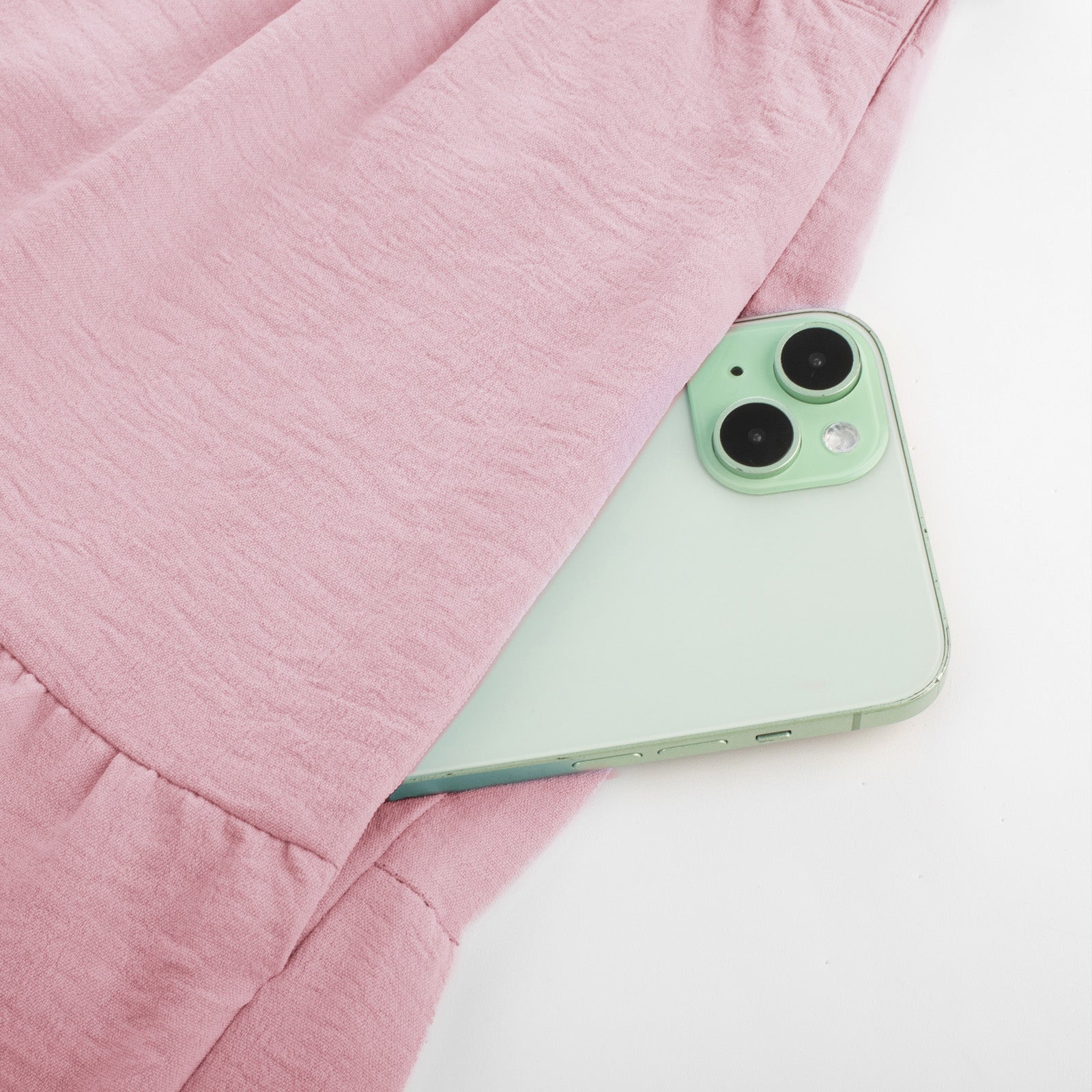 belle poque Women Vintage Tiered Swing Skirt Elastic Waist Ruffled Hem Mid-Calf Skirt