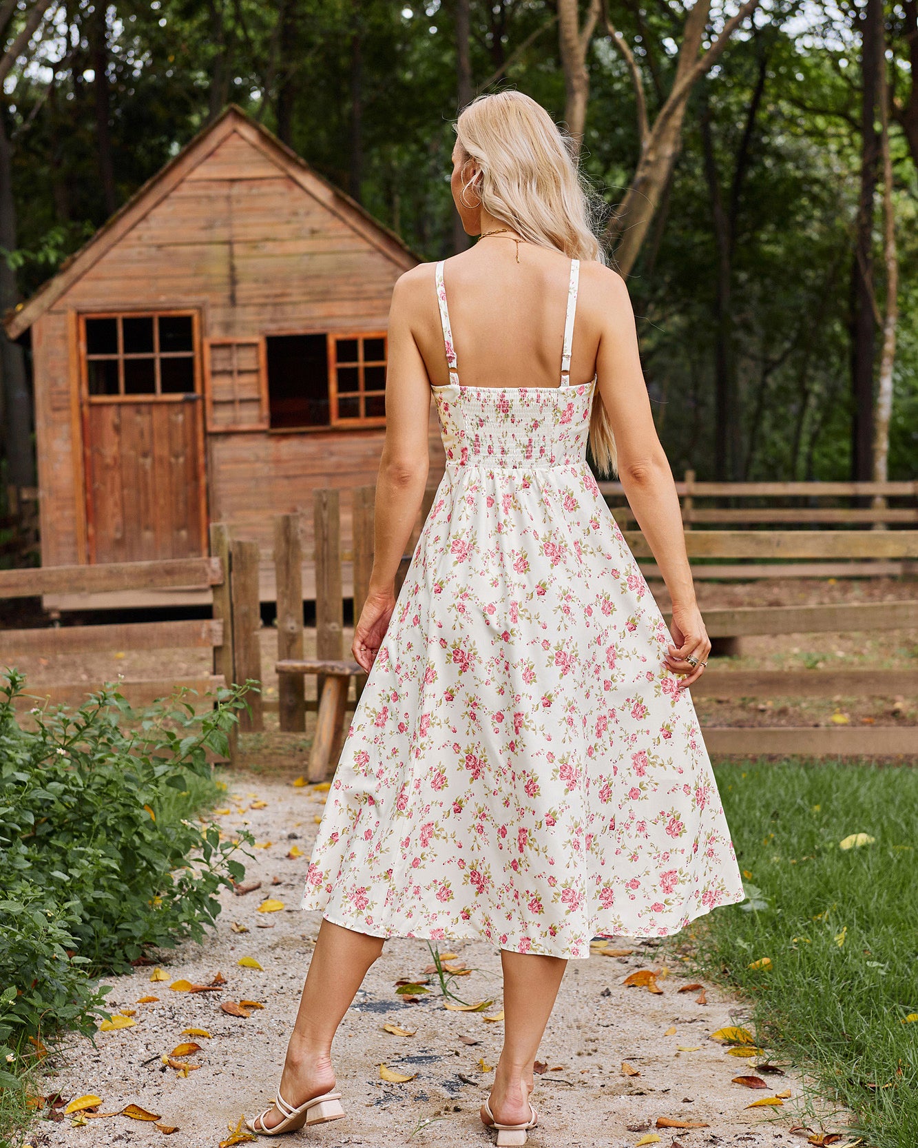 belle poque Sun Dresses for Women 2025 Boho Midi Fairy Wedding Guest Dresses